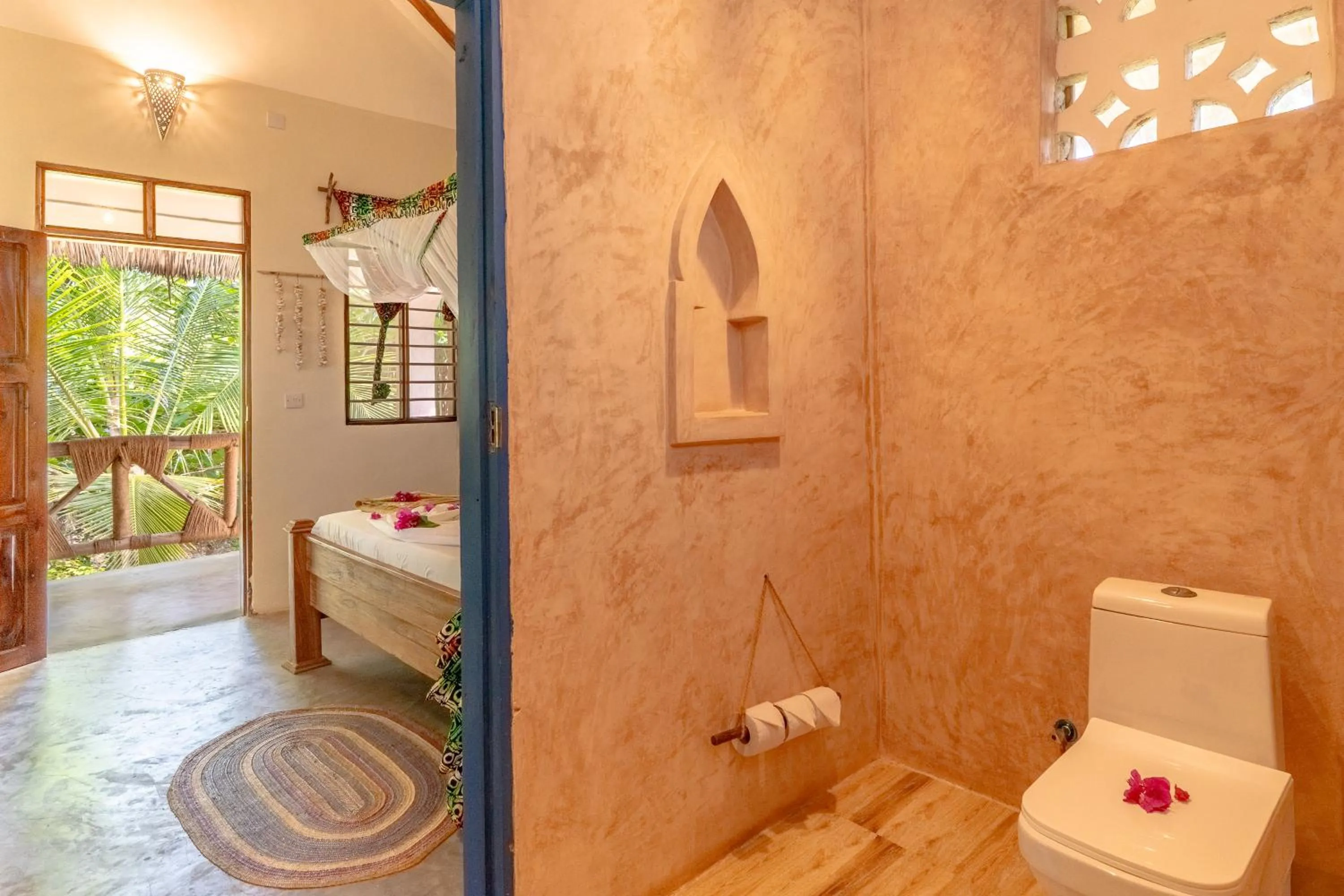 Bathroom in Demani Lodge Zanzibar
