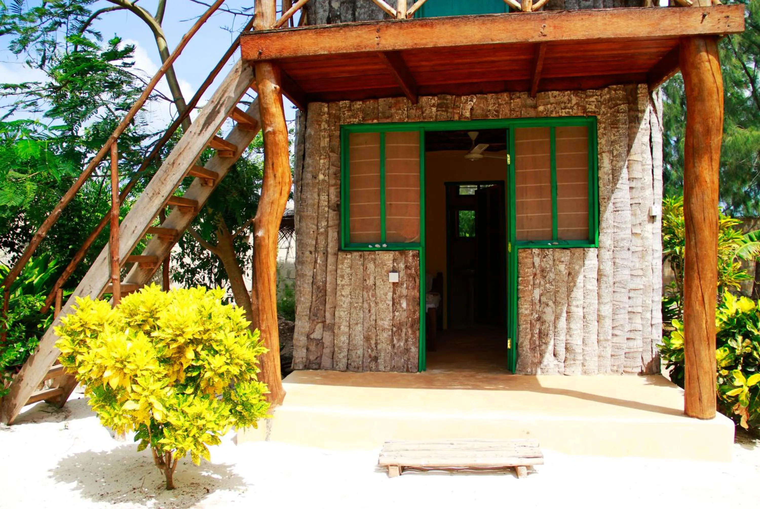 Facade/entrance in Demani Lodge Zanzibar