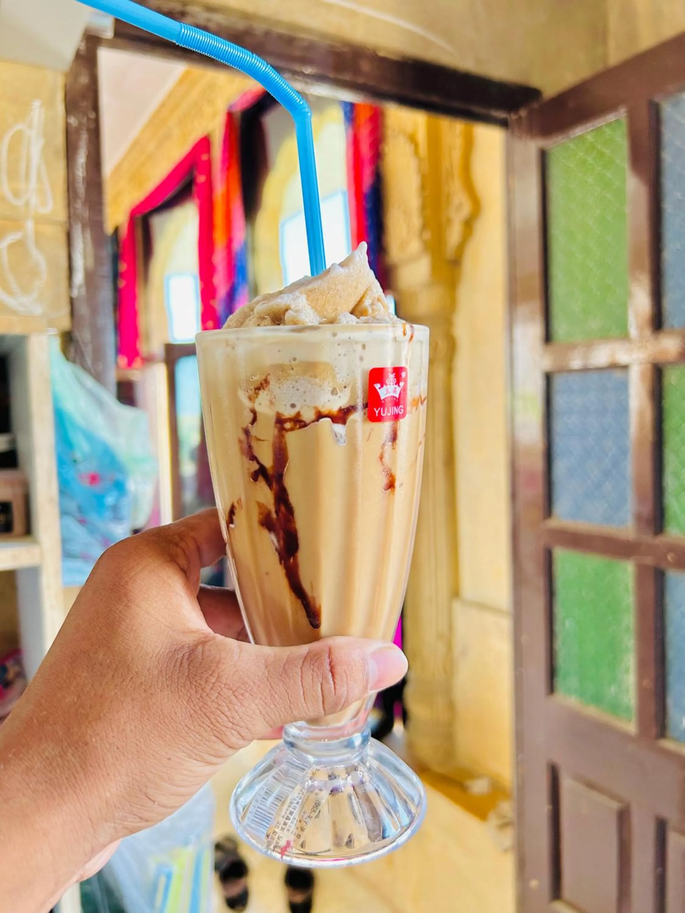 Drinks in Hotel Pol Haveli Jaisalmer