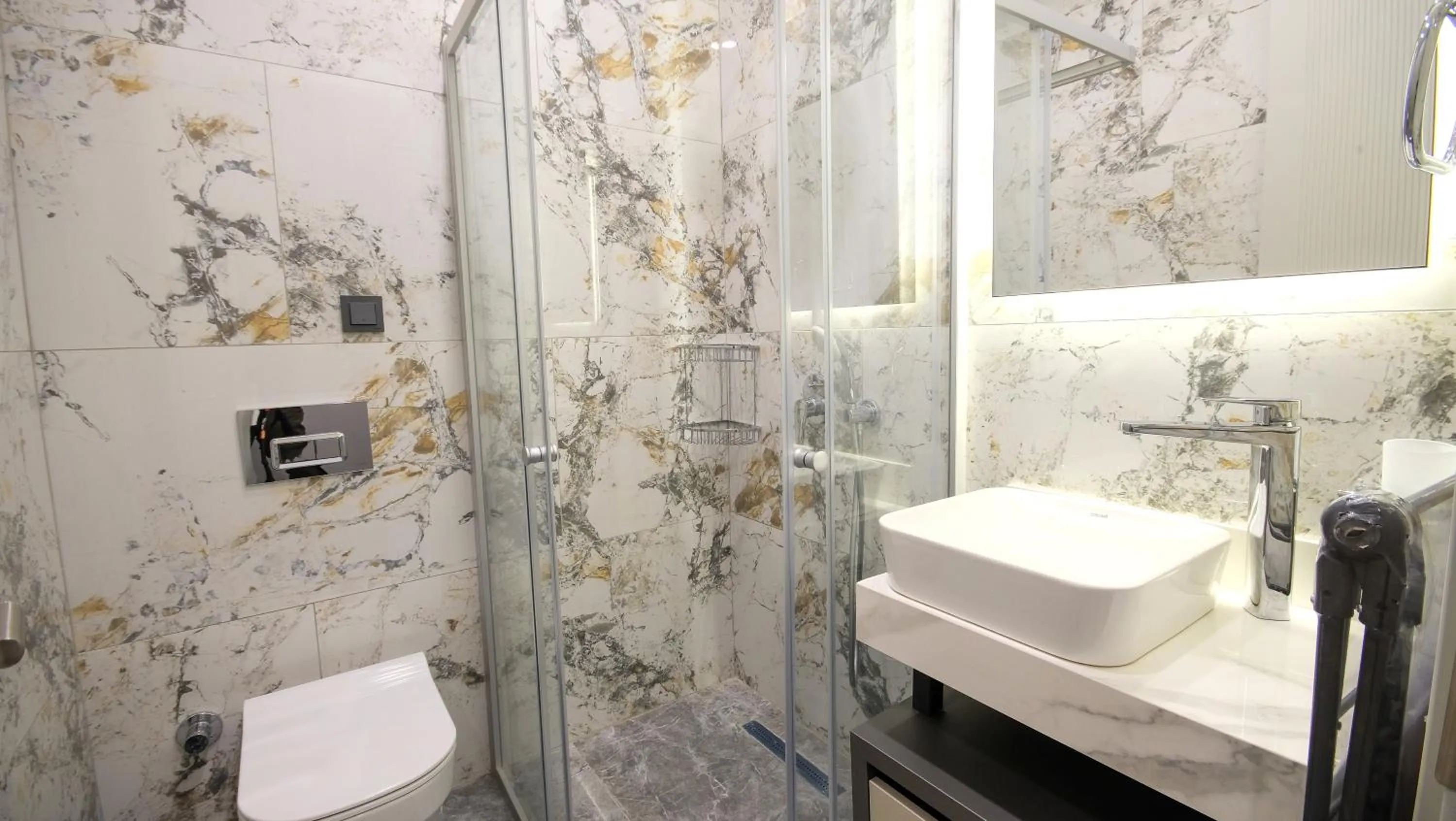 Bathroom in Bodrum Ada Apart Otel Turgutreis