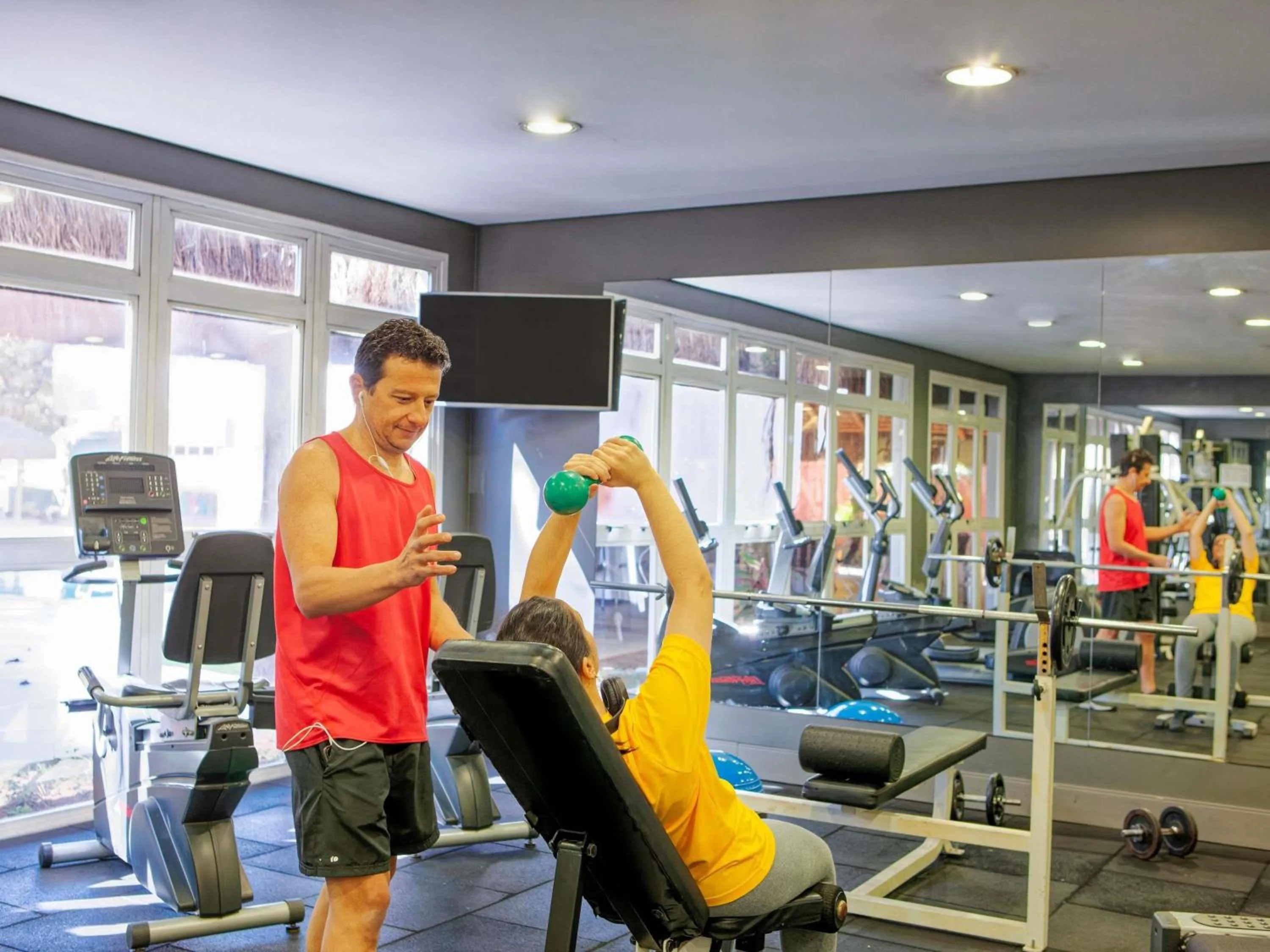 Fitness centre/facilities in Novotel Sao Jose dos Campos