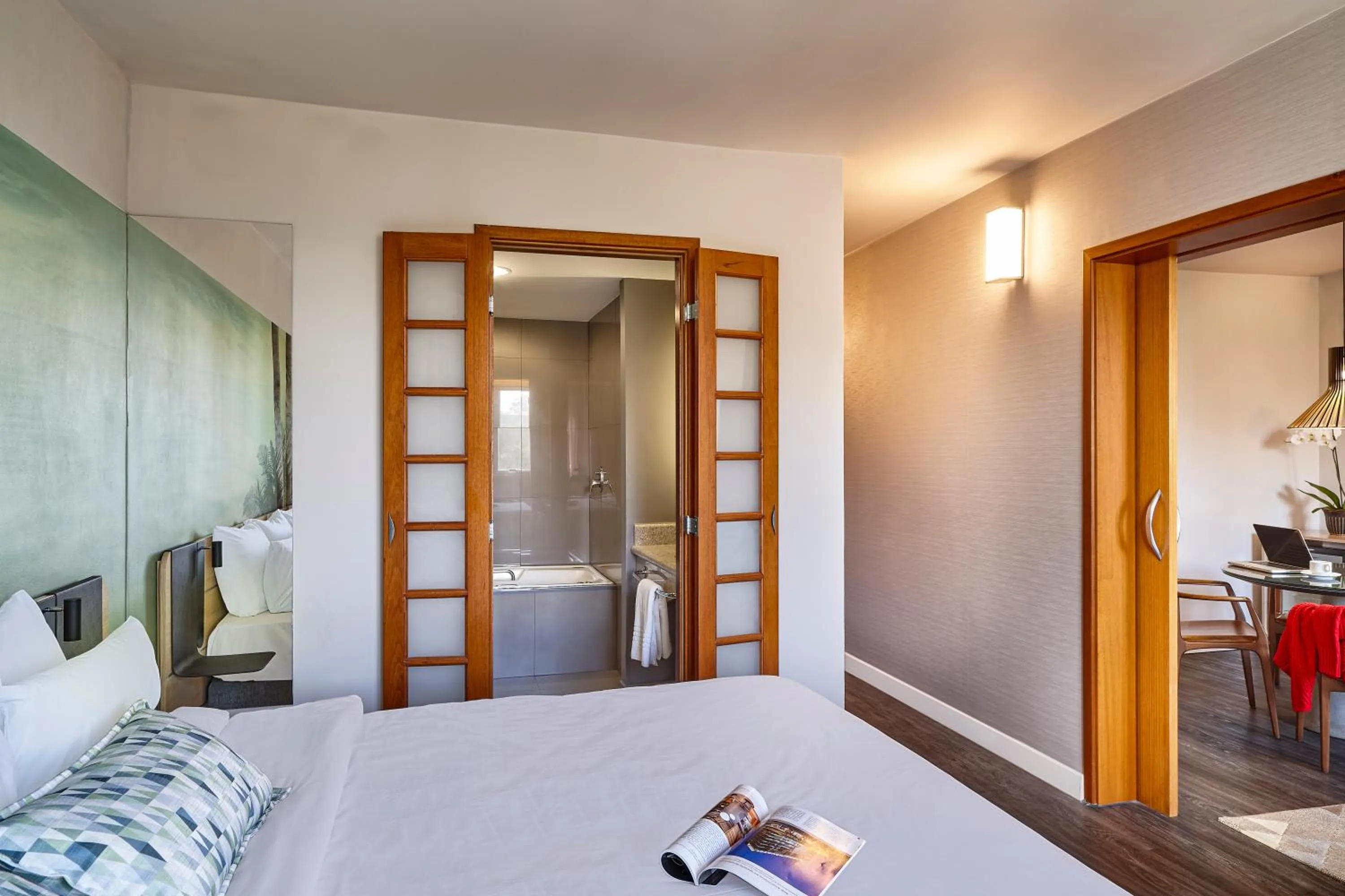 Bed in Novotel Sao Jose dos Campos