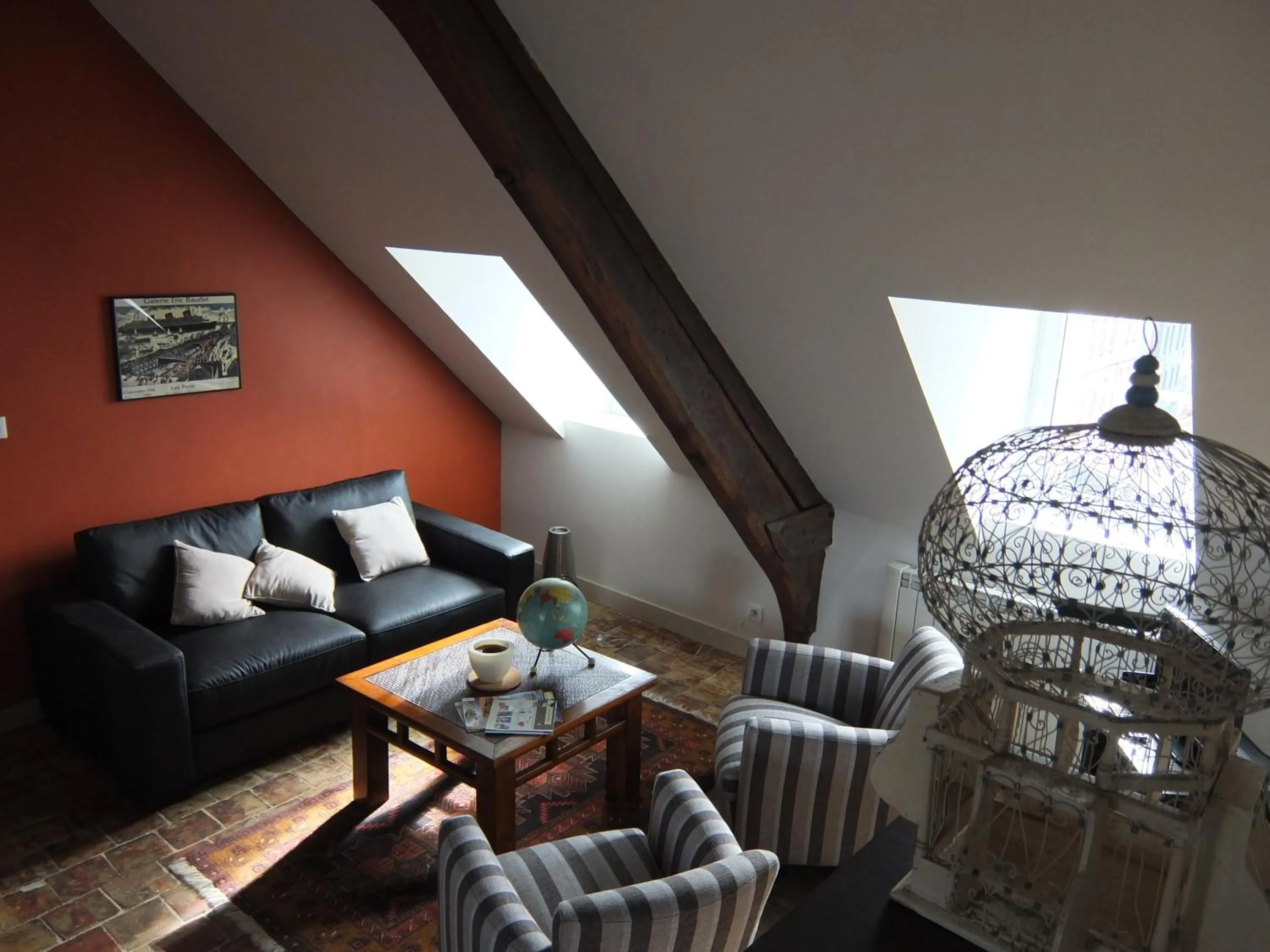 Living room in Mansion Victorine