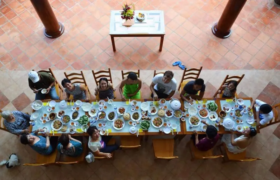 Dining area in Orchid Boutique Beach Resort