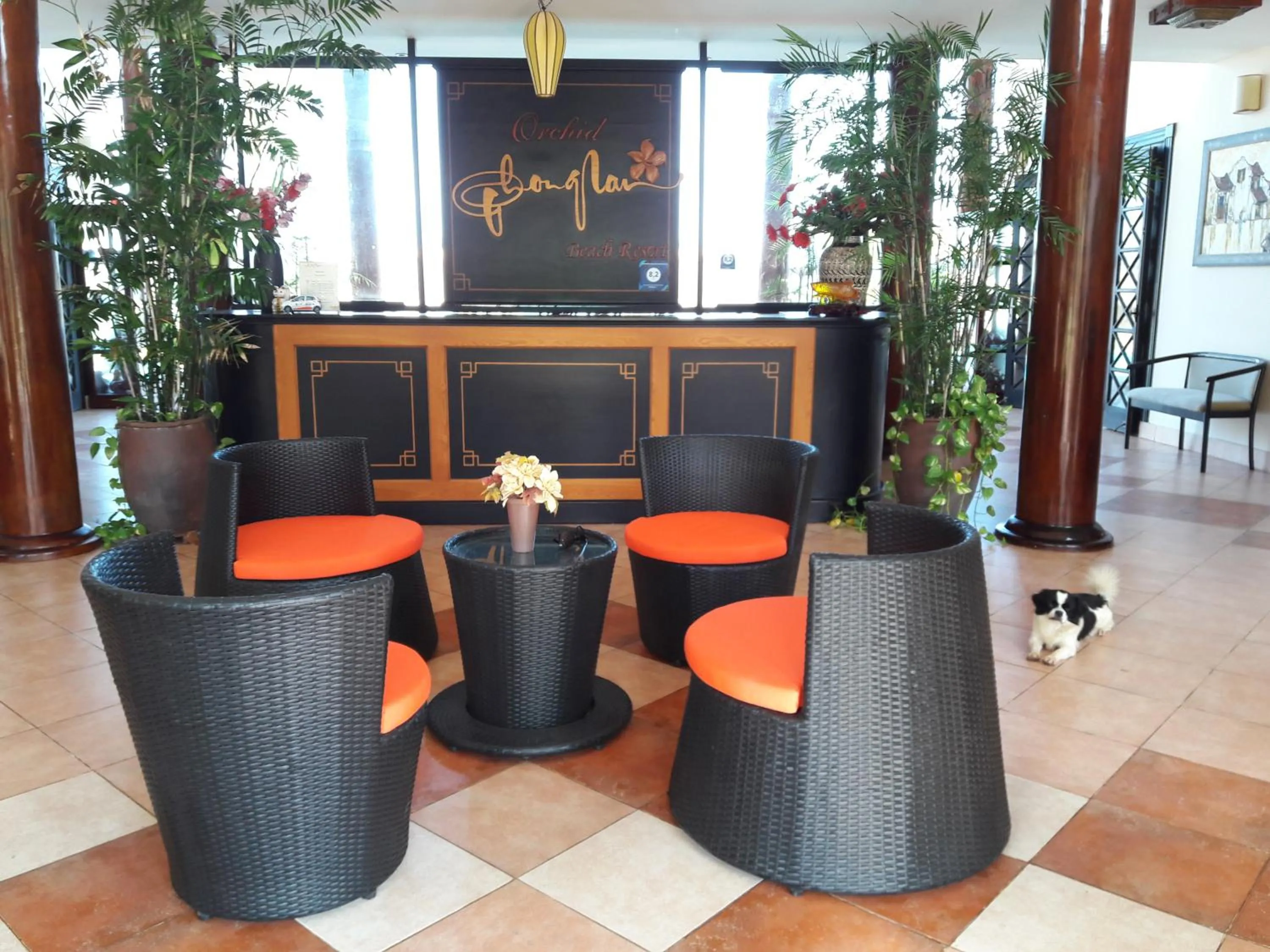 Lobby or reception in Orchid Boutique Beach Resort