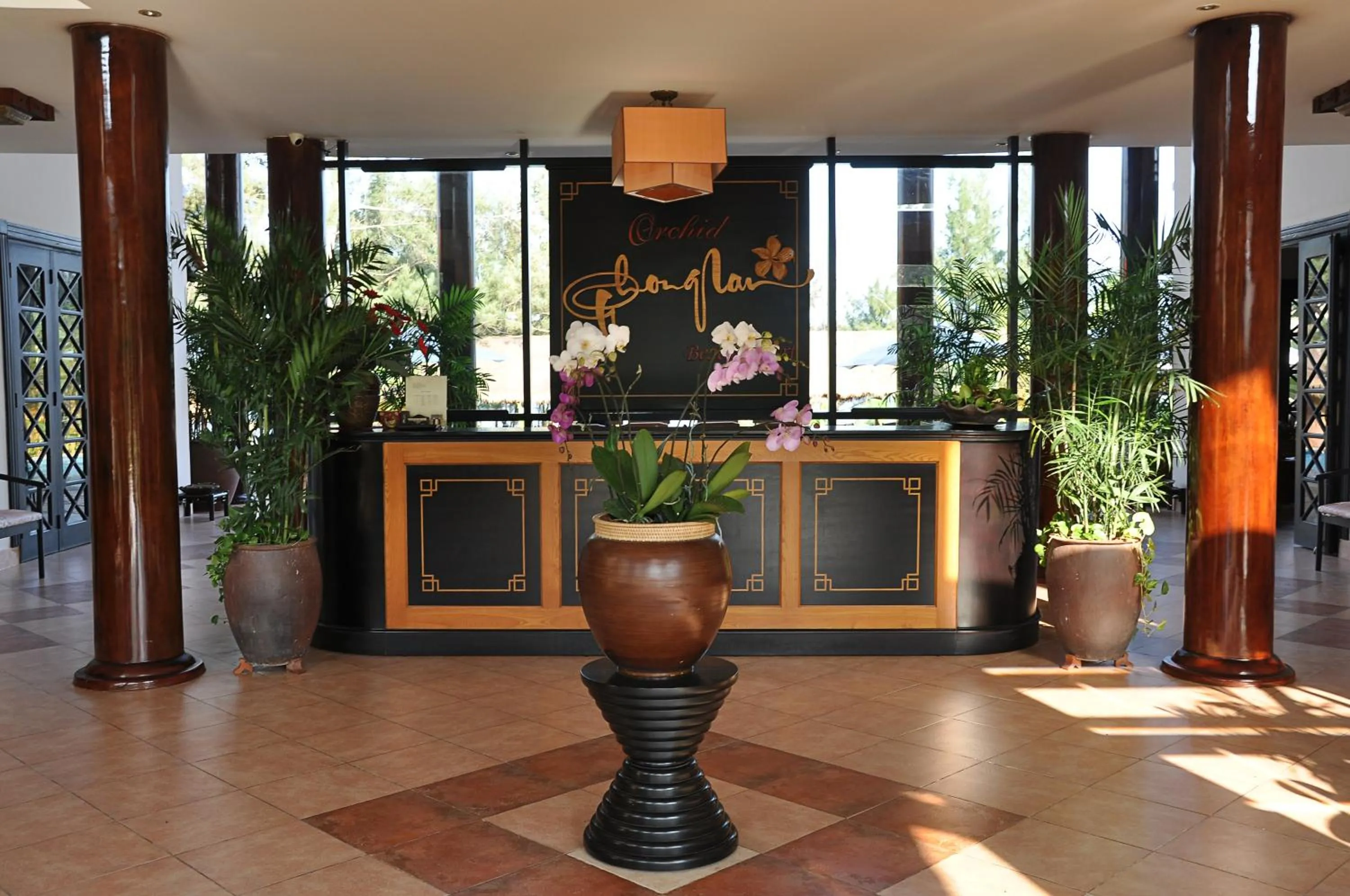 Lobby or reception in Orchid Boutique Beach Resort