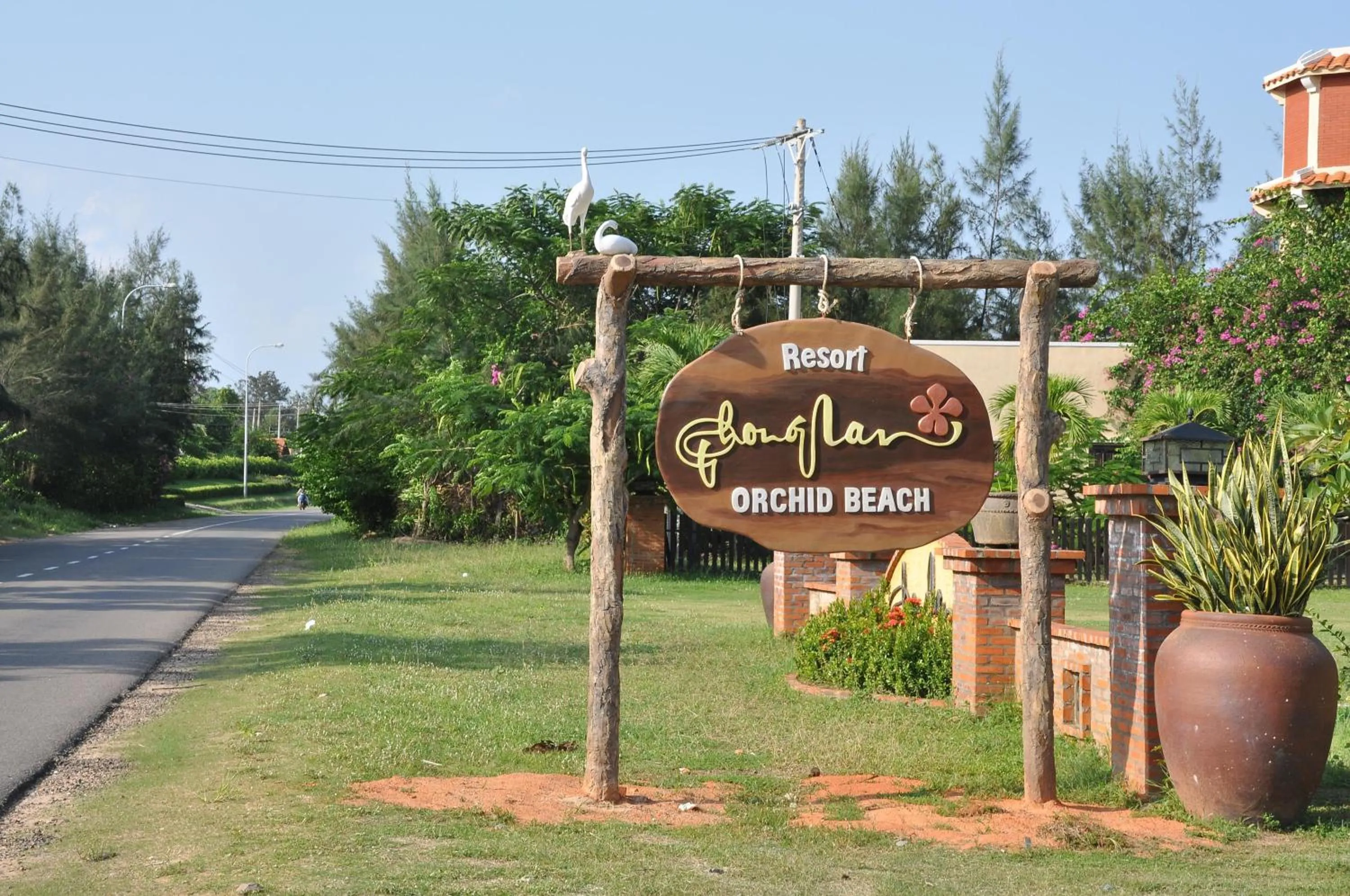 Decorative detail in Orchid Boutique Beach Resort
