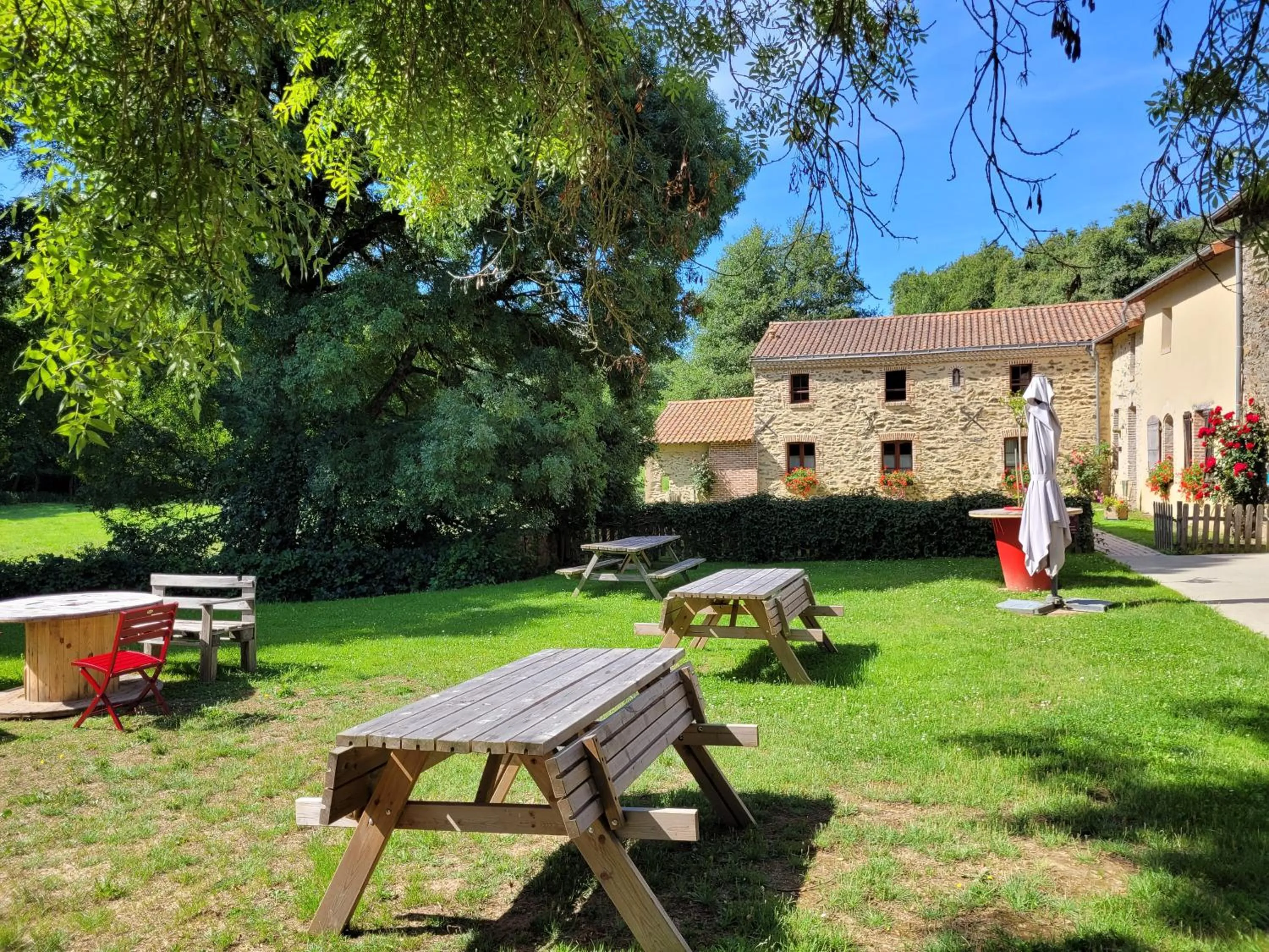 Garden in Le Moulin de Drapras