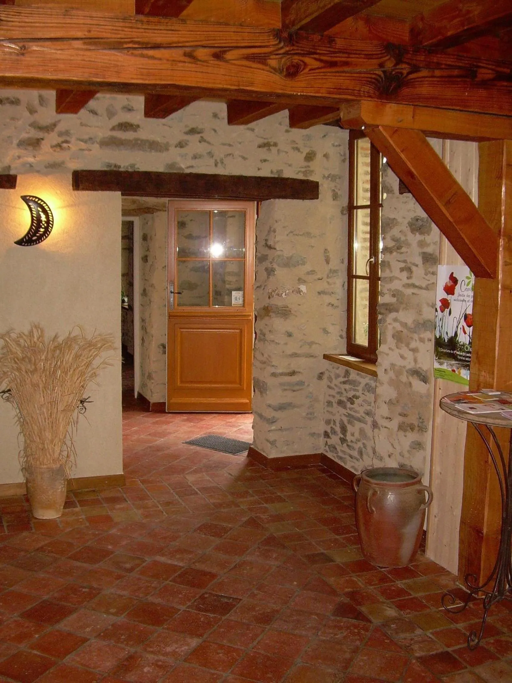 Lobby or reception in Le Moulin de Drapras