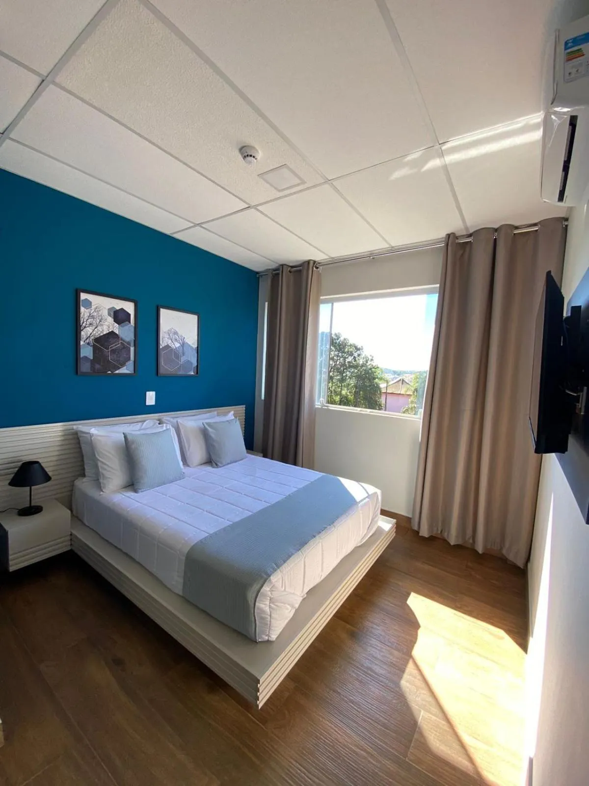 Bed in NOBRE HOTEL COTIA