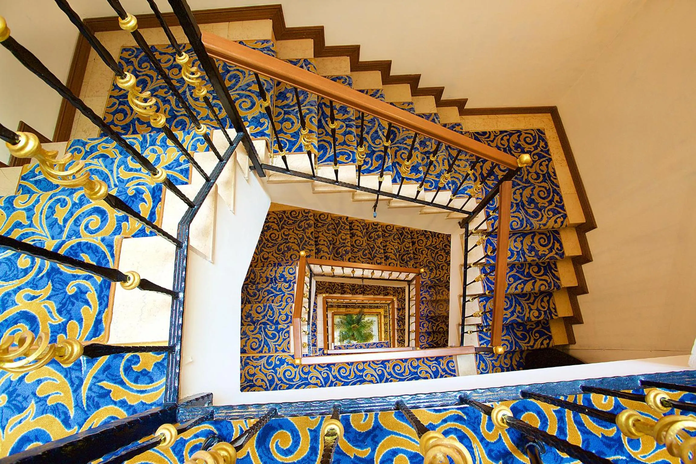 Decorative detail in Edibe Sultan Hotel