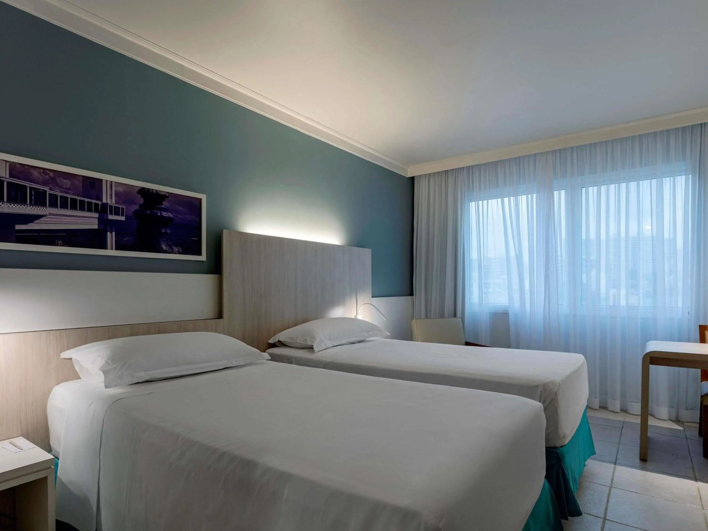 Bedroom, Bed in Mercure Salvador Rio Vermelho