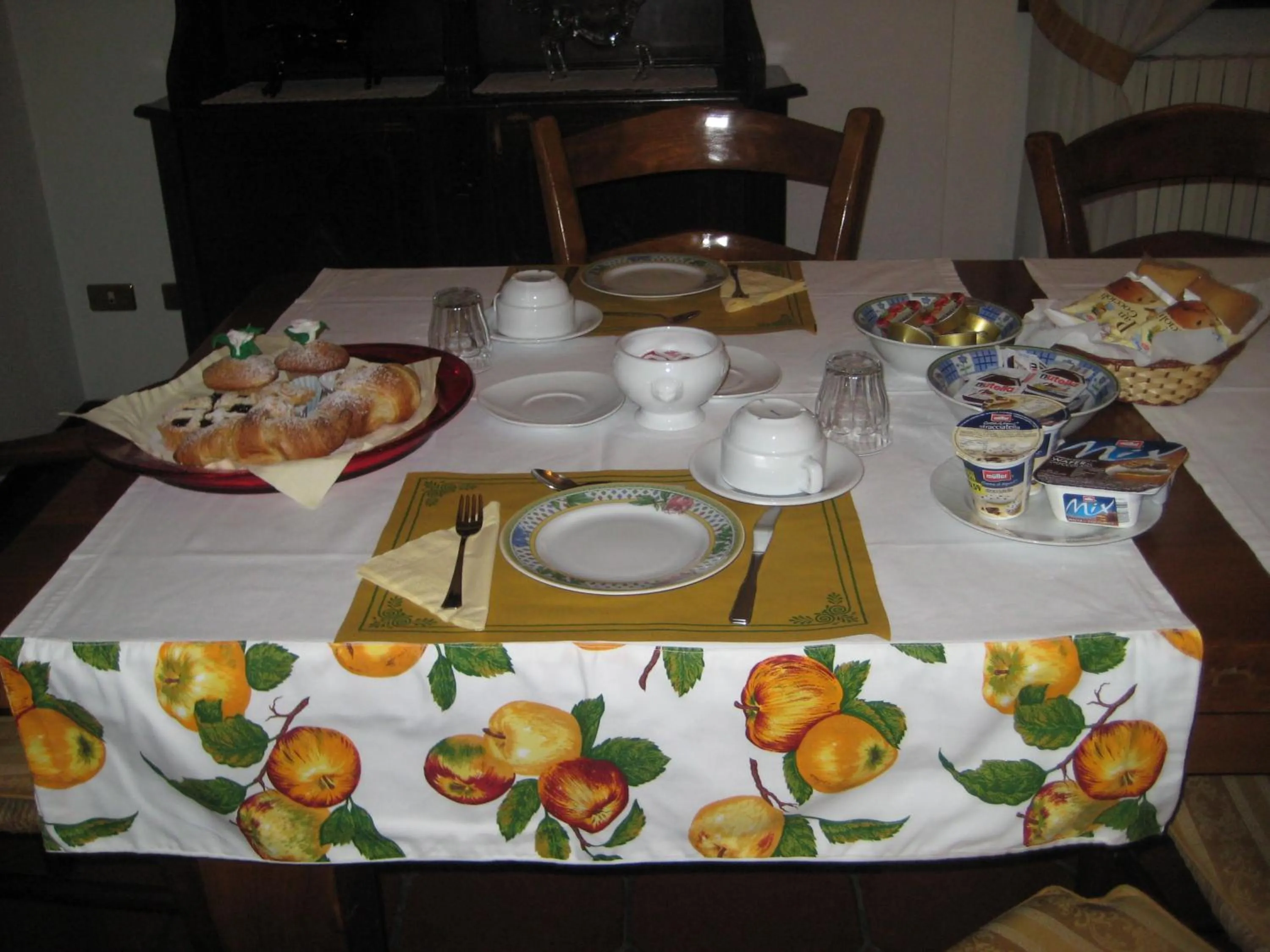 Continental breakfast in B&B Oasi di Venezia