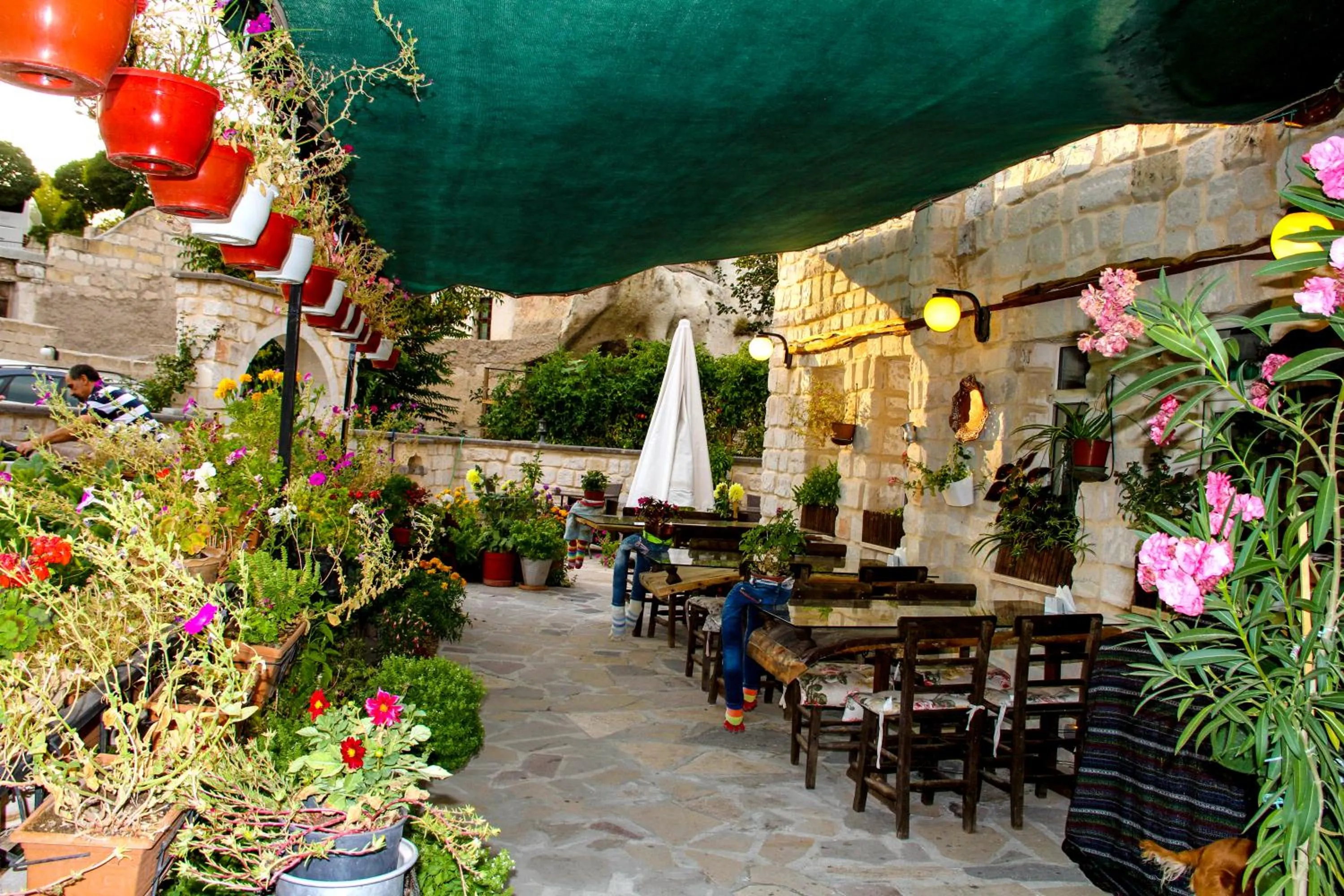 Patio in Turkish Cave House