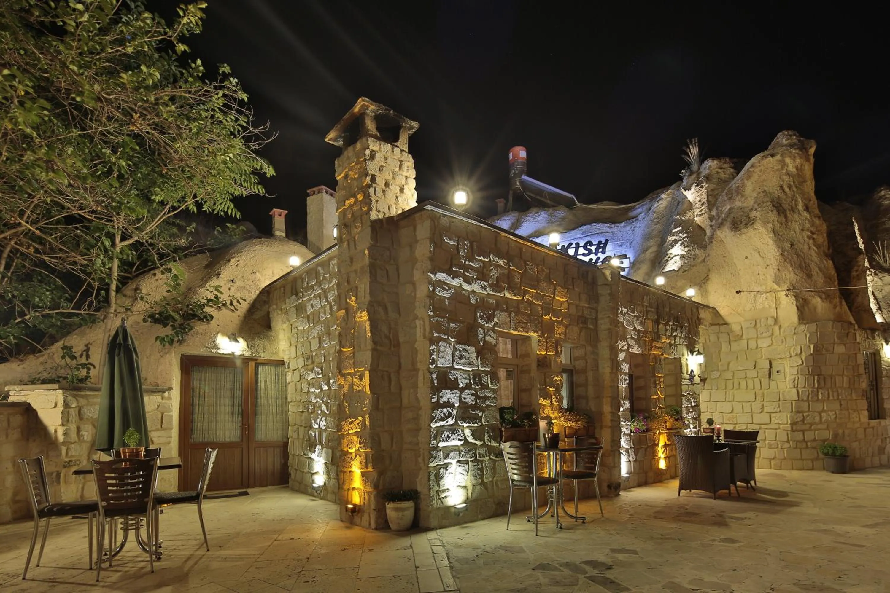 Patio in Turkish Cave House