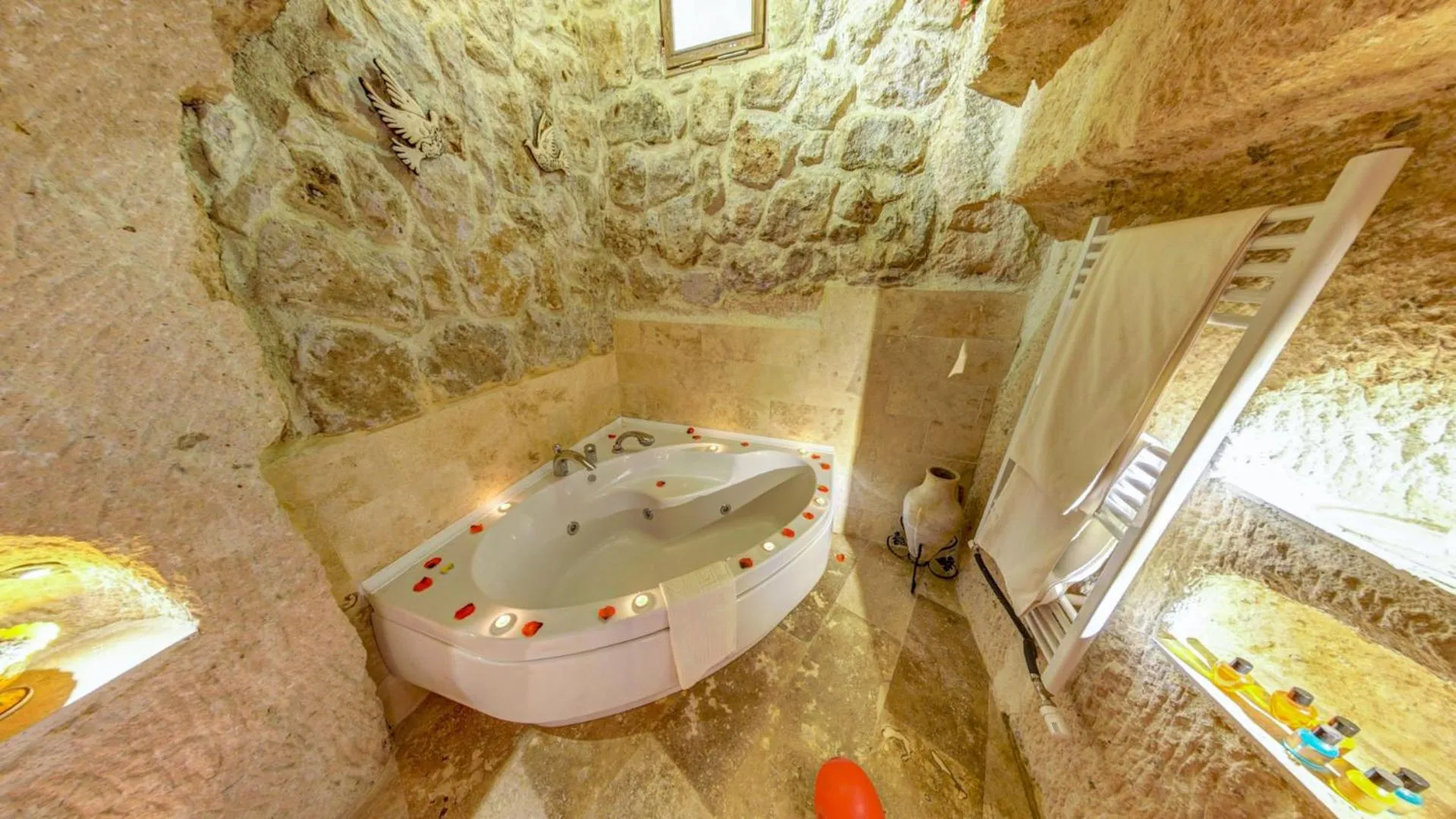 Bathroom in Turkish Cave House