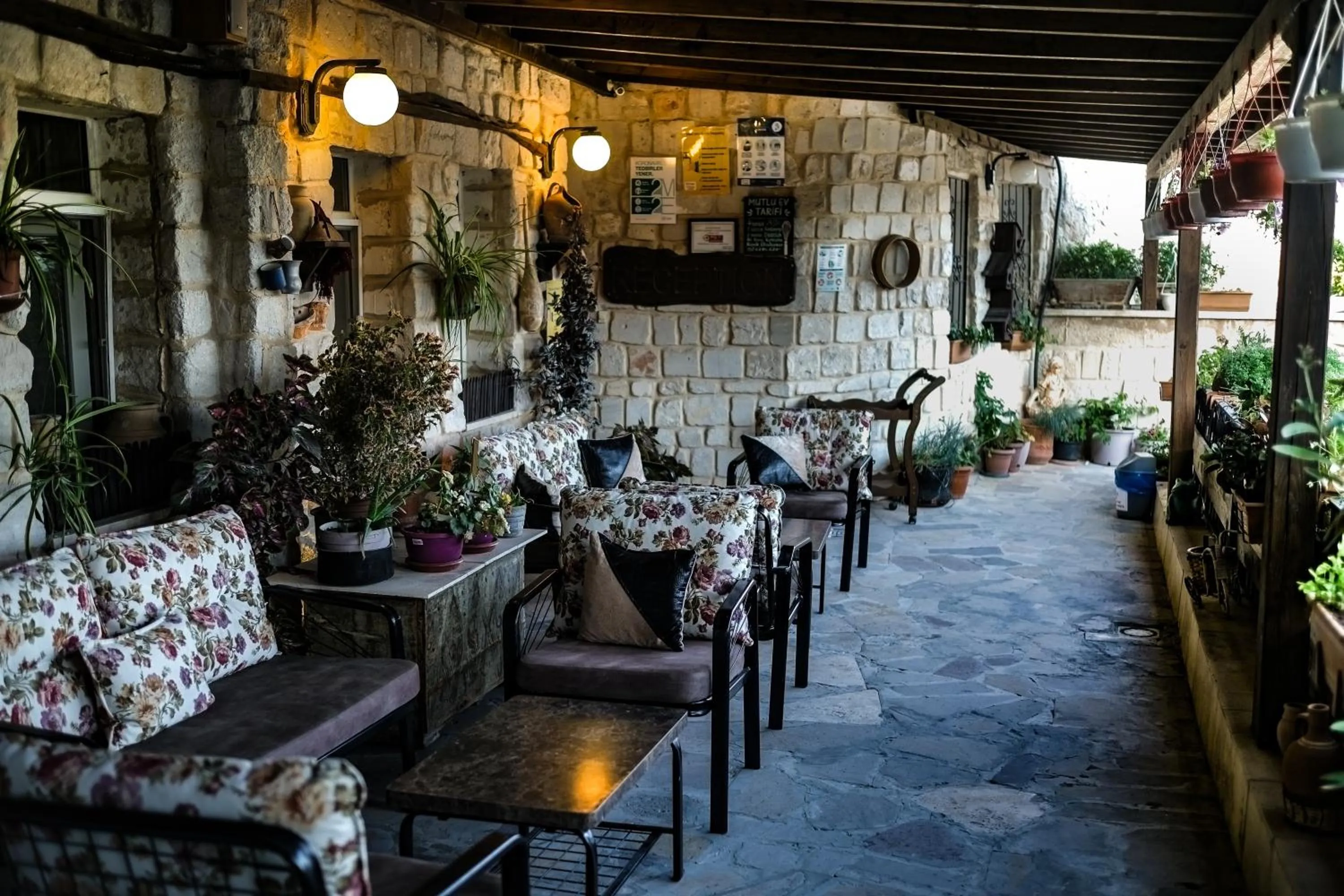 Property building in Turkish Cave House