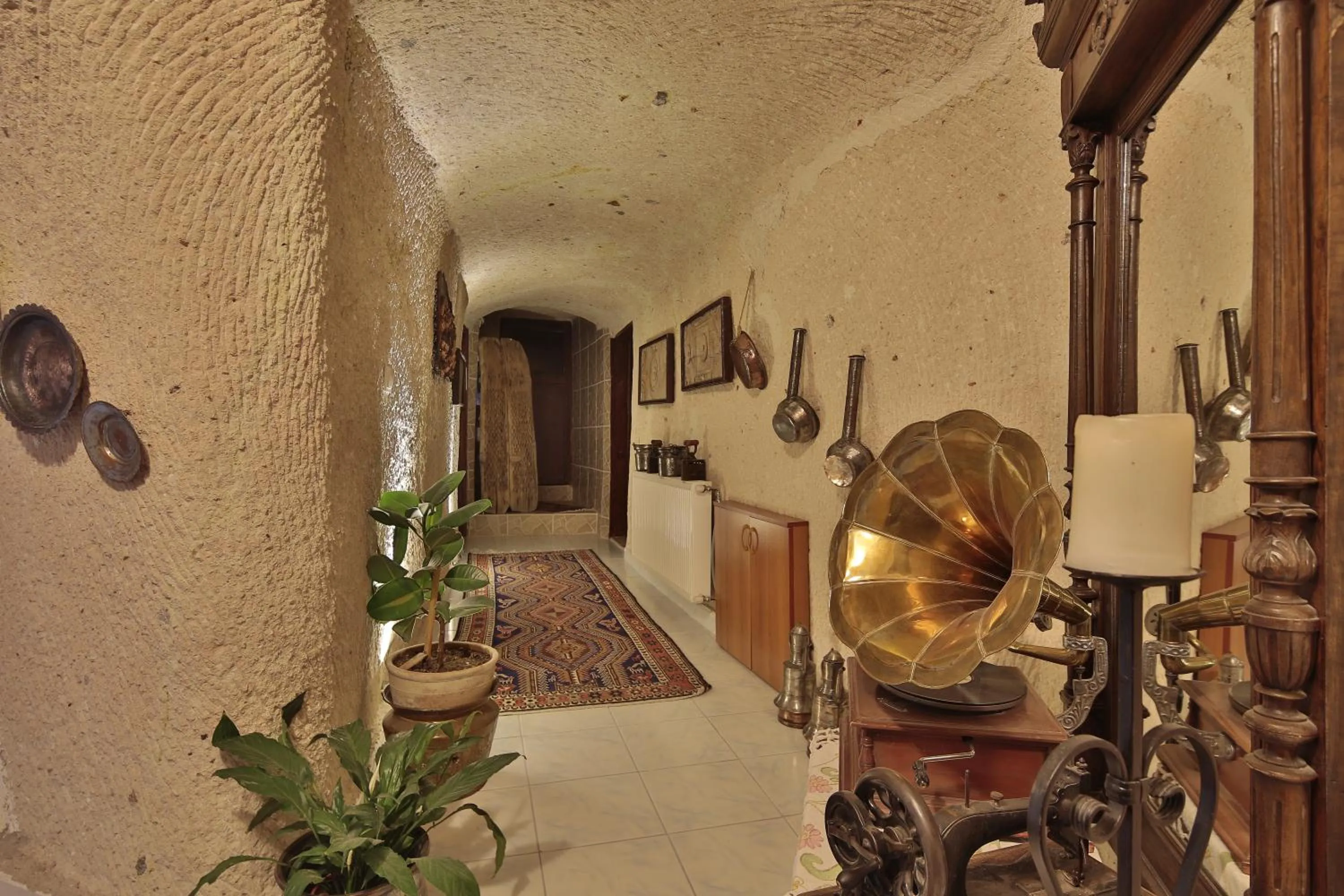 Property building in Turkish Cave House