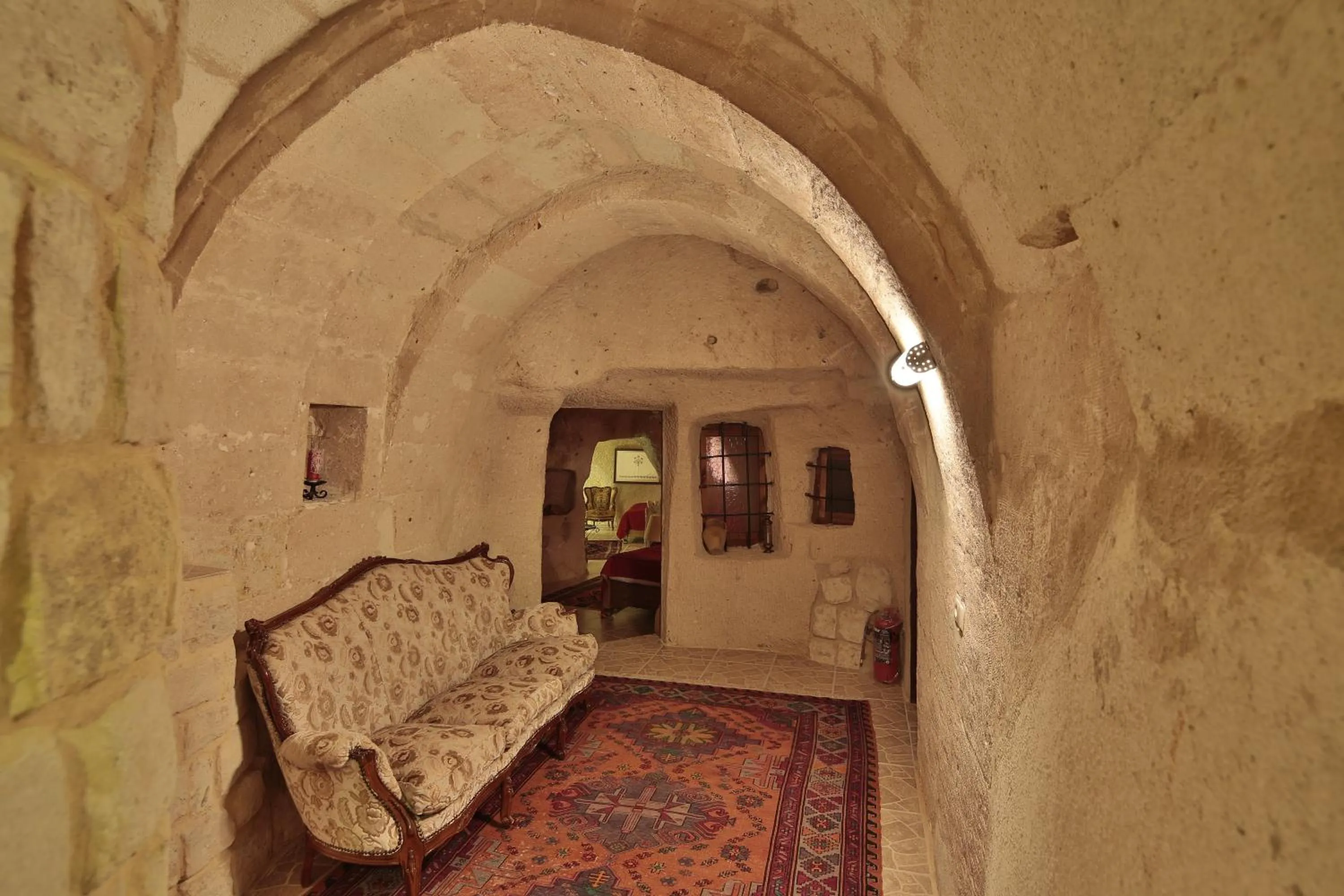 Property building in Turkish Cave House