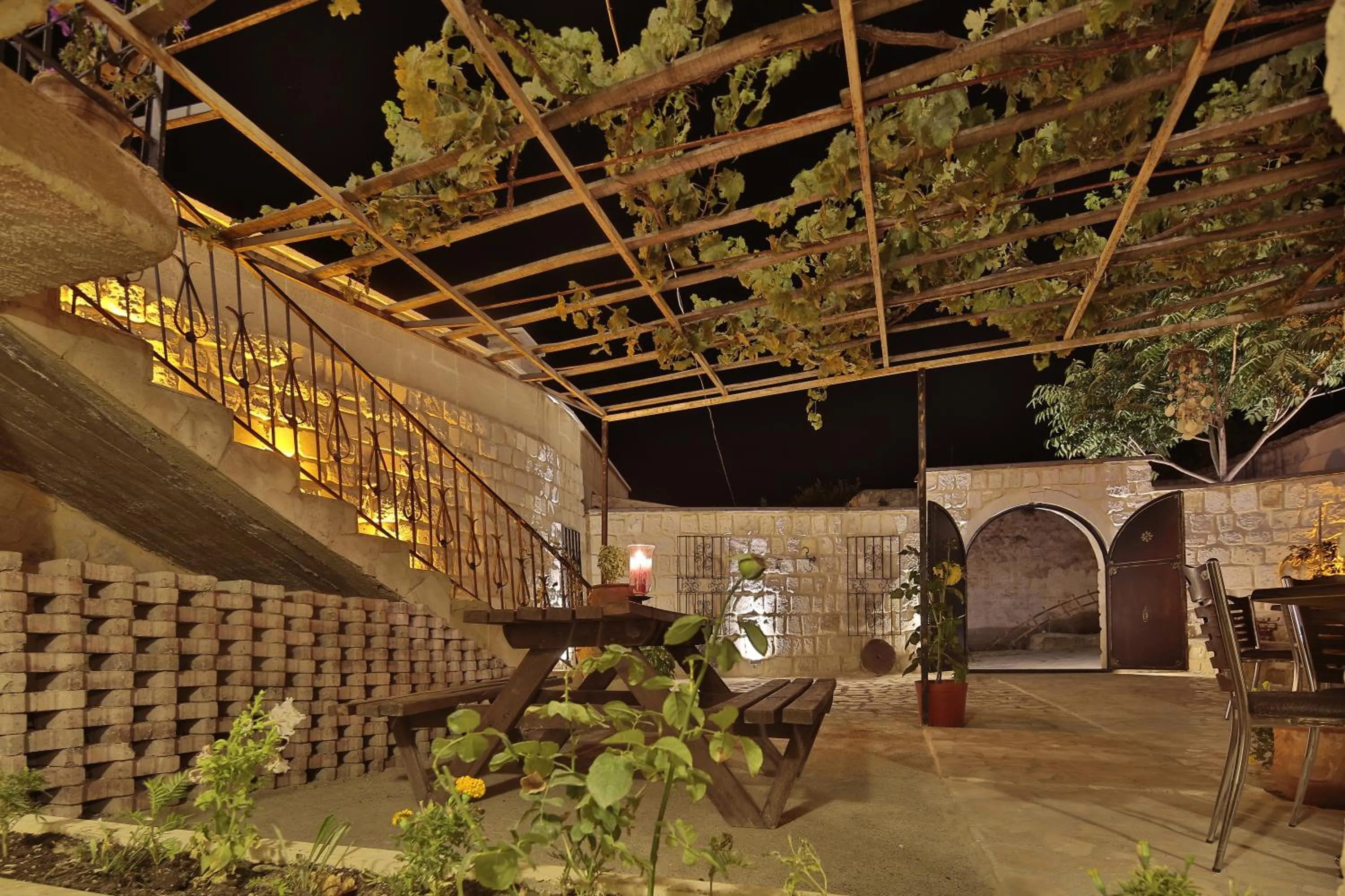 Patio in Turkish Cave House