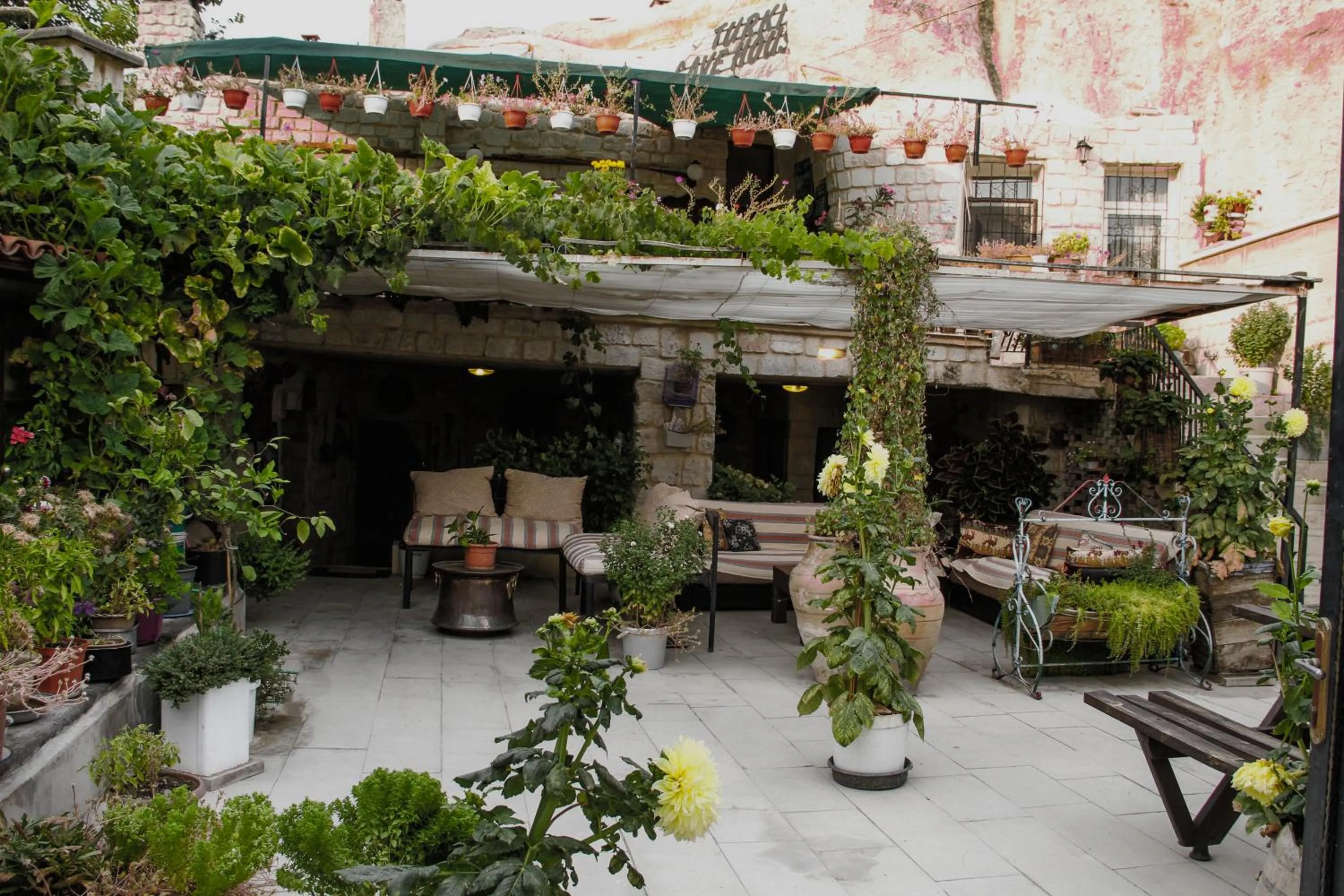 Patio in Turkish Cave House