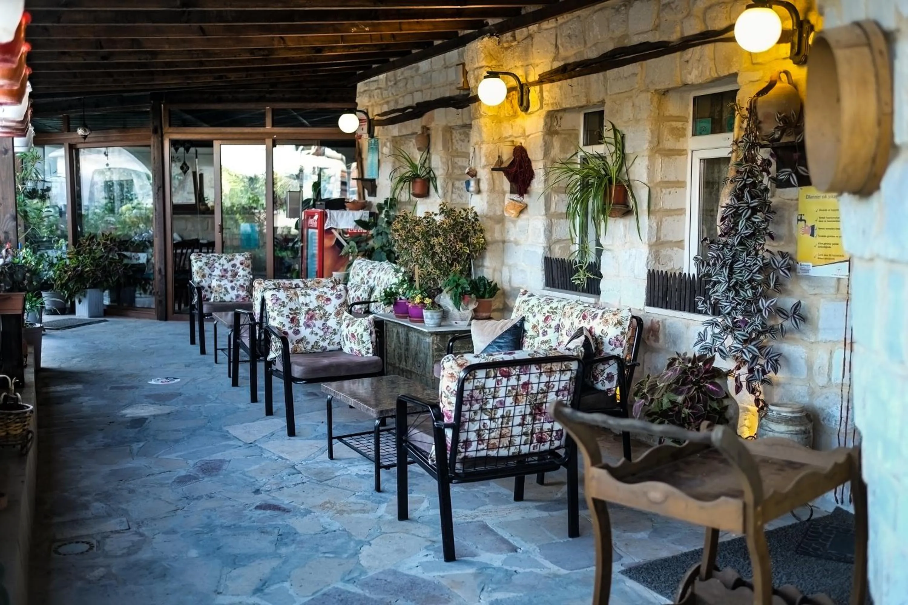 Patio in Turkish Cave House