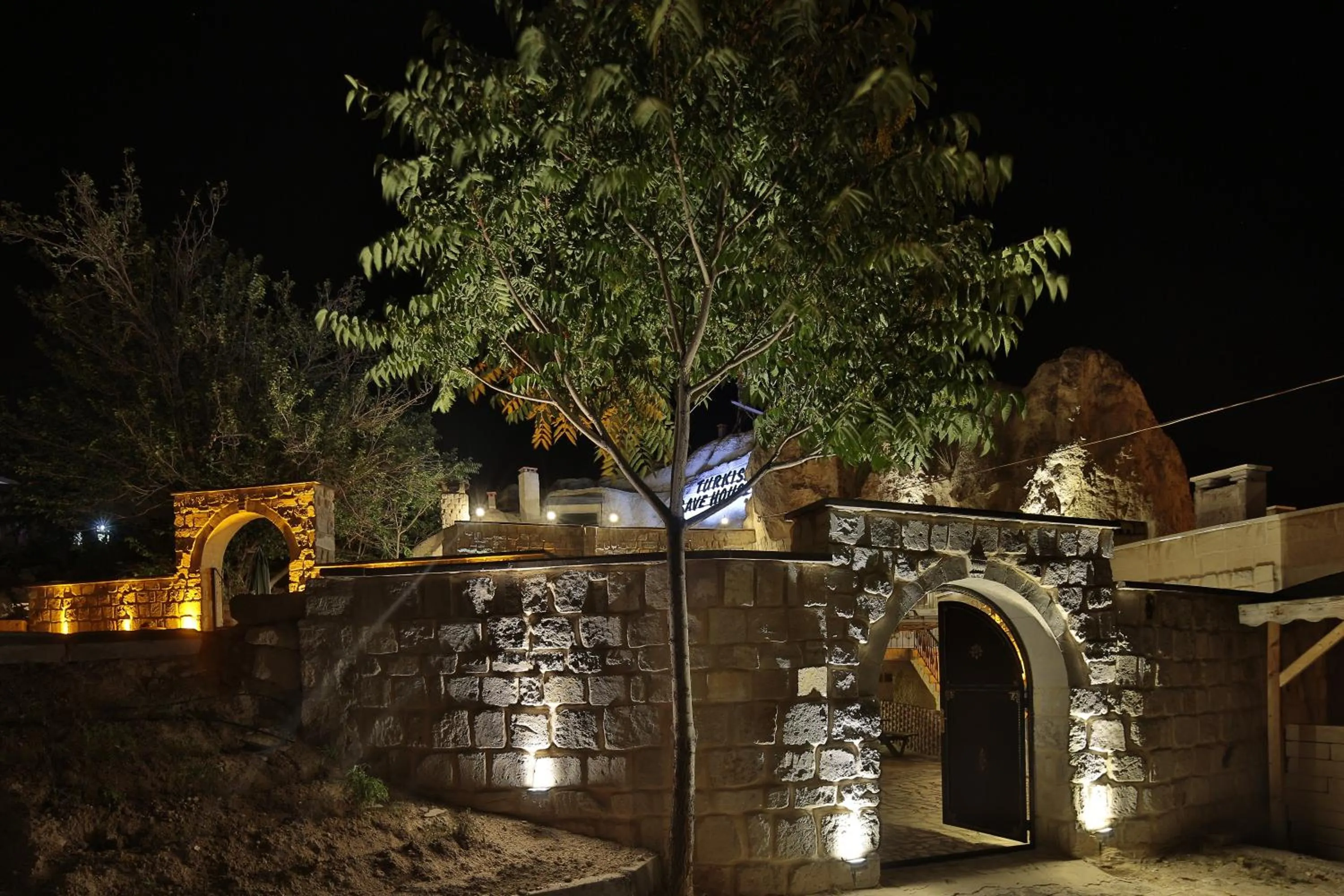 Property building in Turkish Cave House