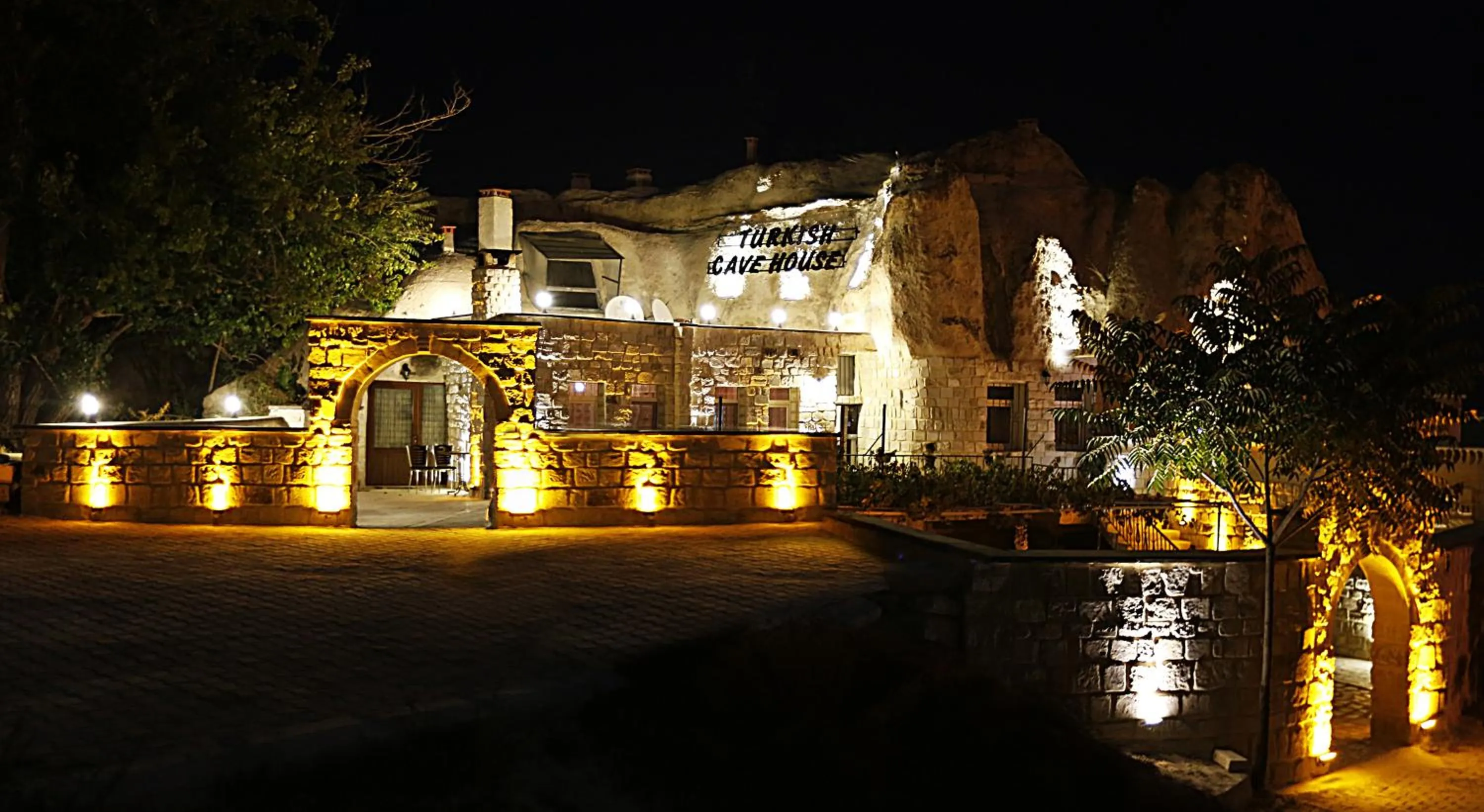 Property building in Turkish Cave House