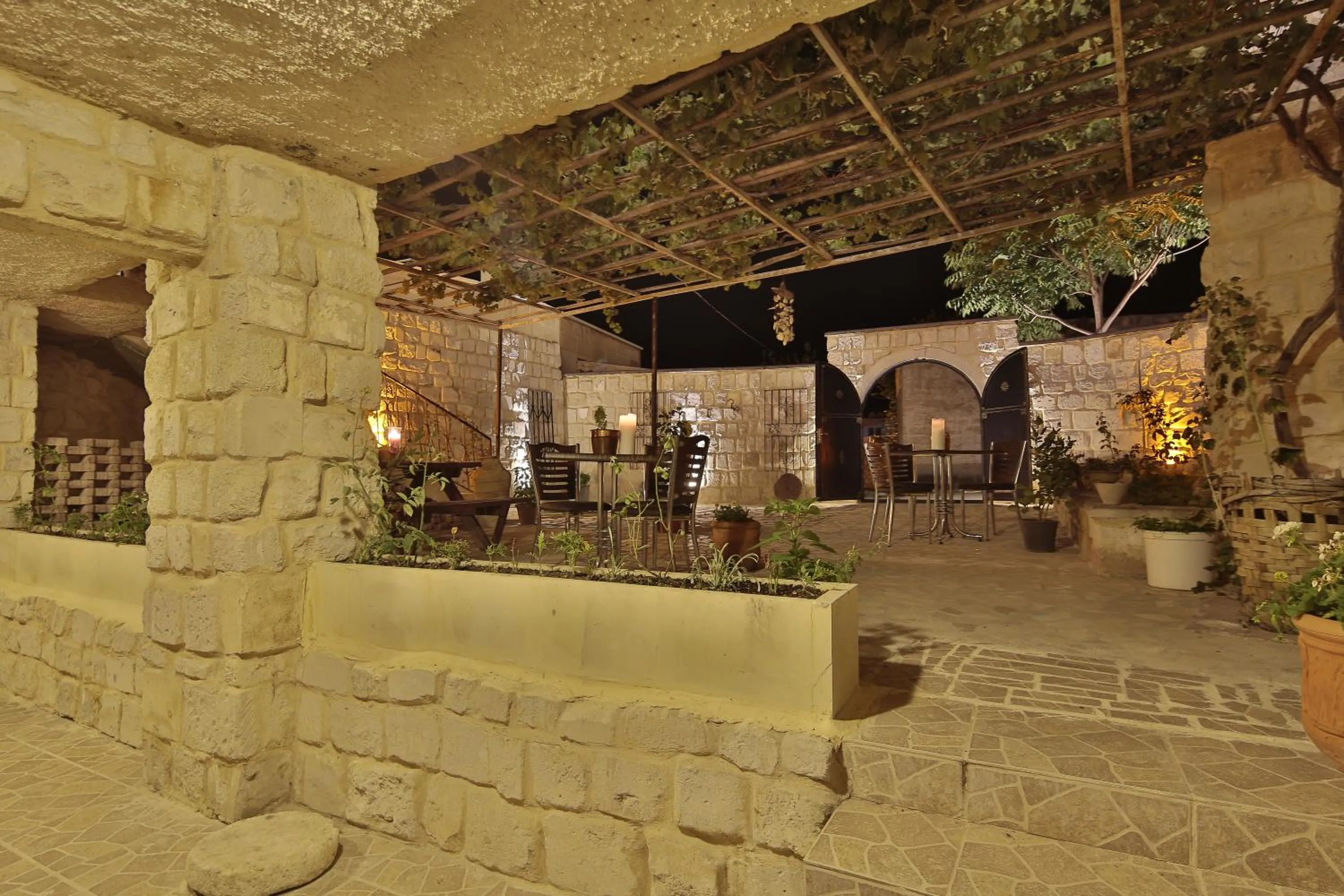 Patio in Turkish Cave House