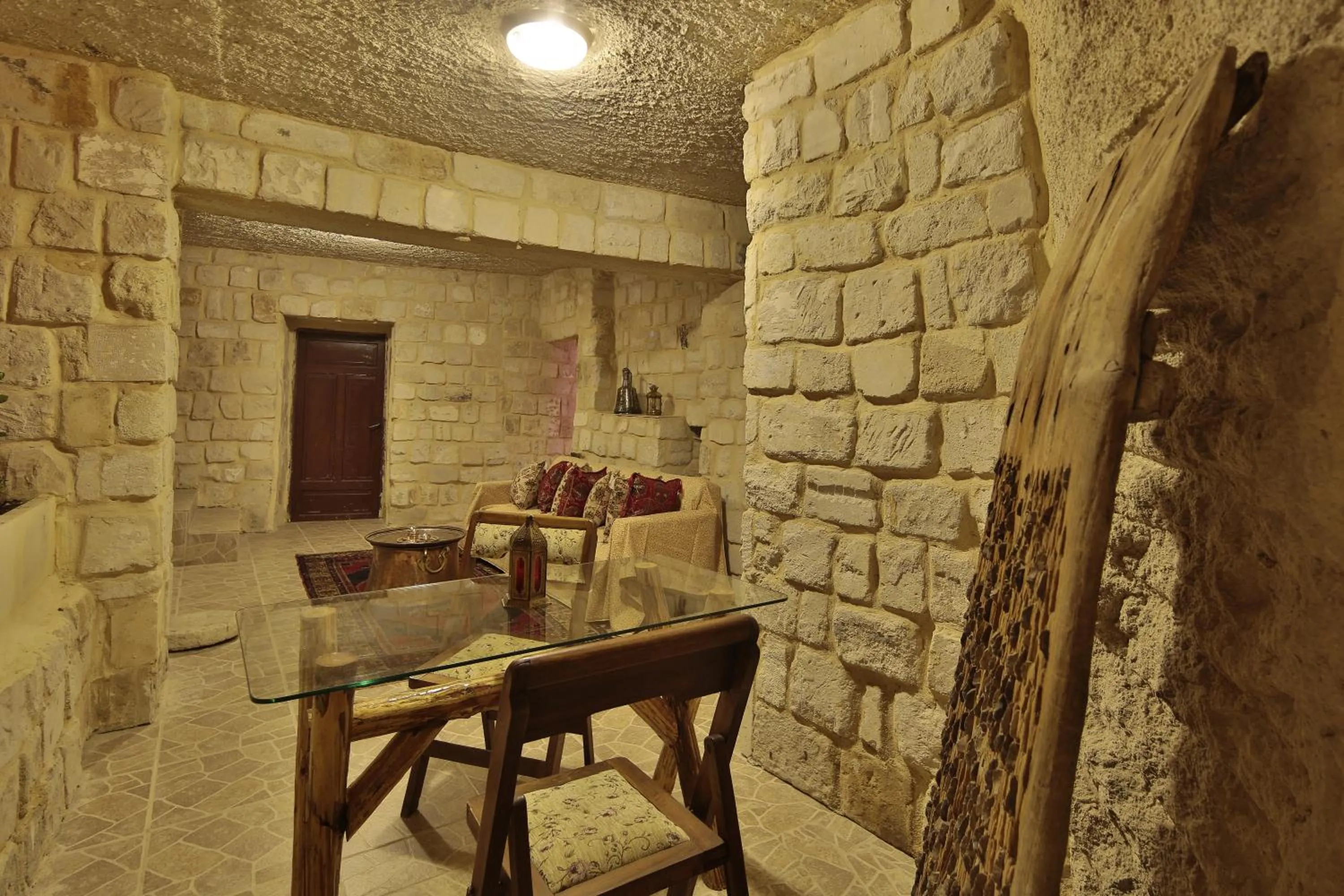 Property building in Turkish Cave House