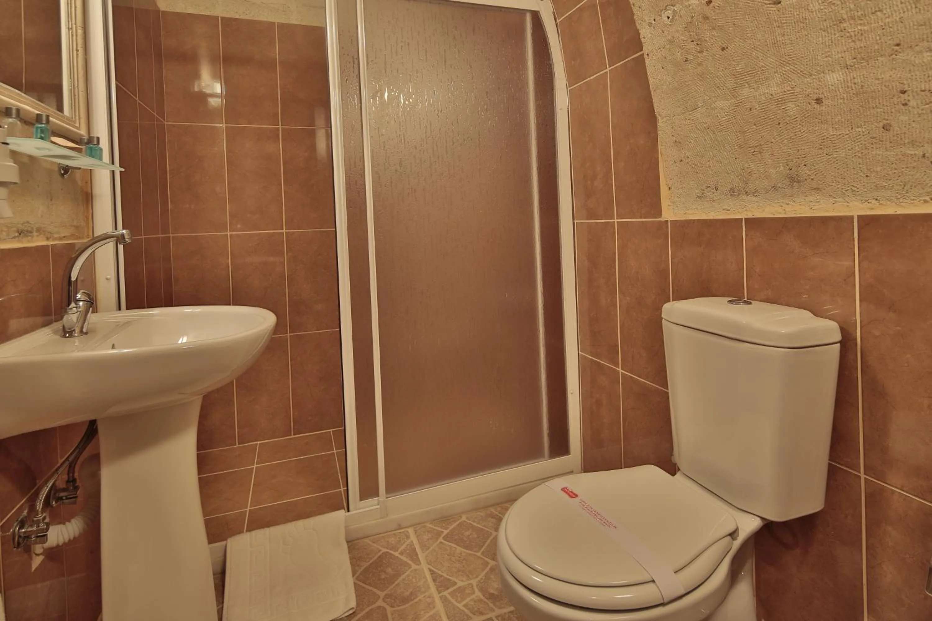 Bathroom in Turkish Cave House