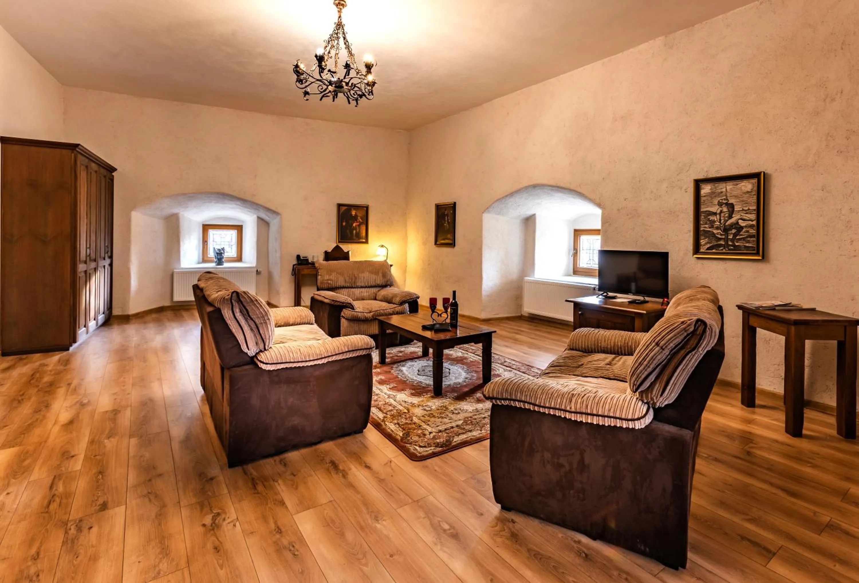 Living room in Hotel Grand Vígľaš