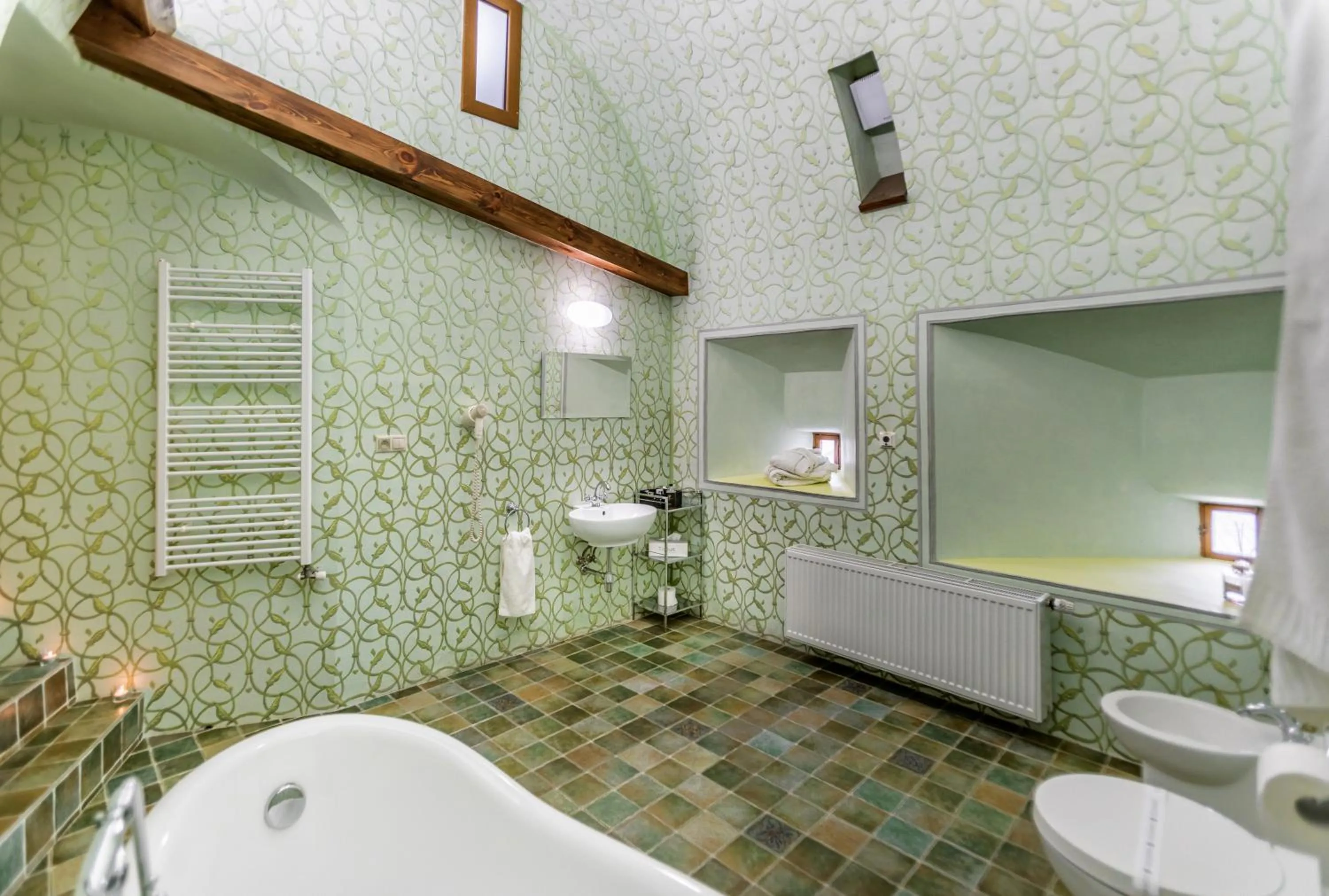 Bathroom in Hotel Grand Vígľaš
