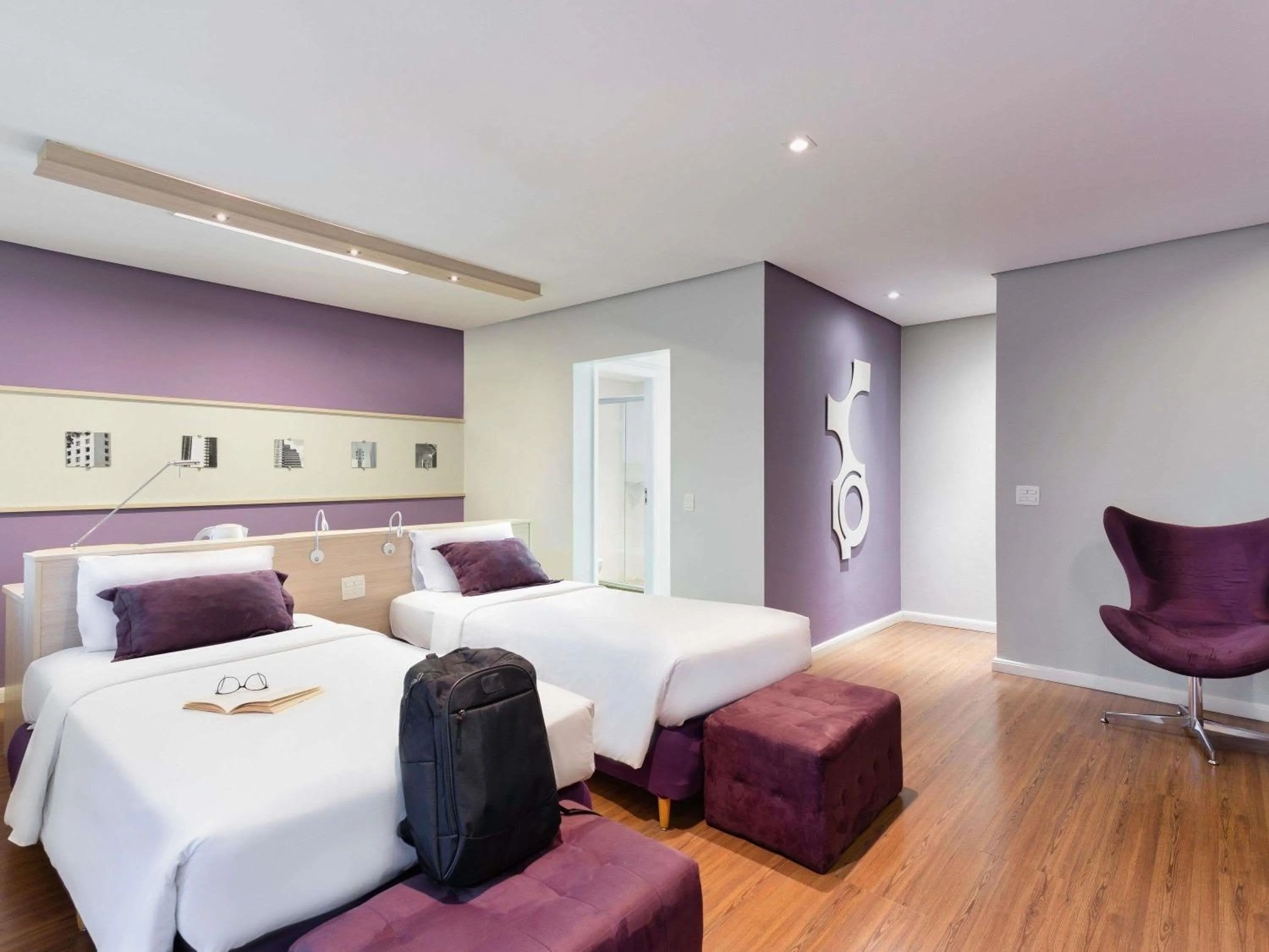 Bedroom, Bed in Mercure Sao Paulo Pamplona