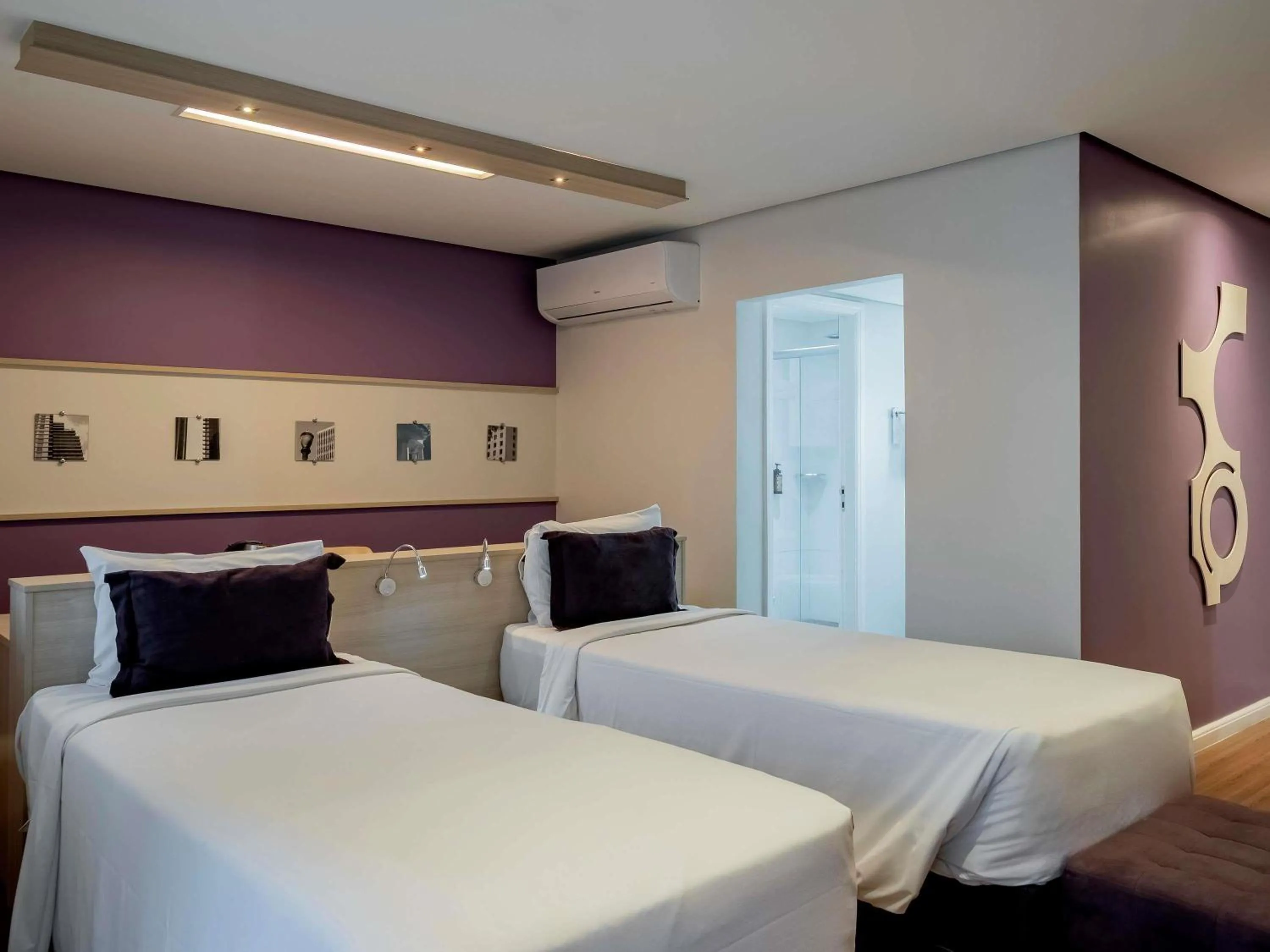 Bedroom, Bed in Mercure Sao Paulo Pamplona