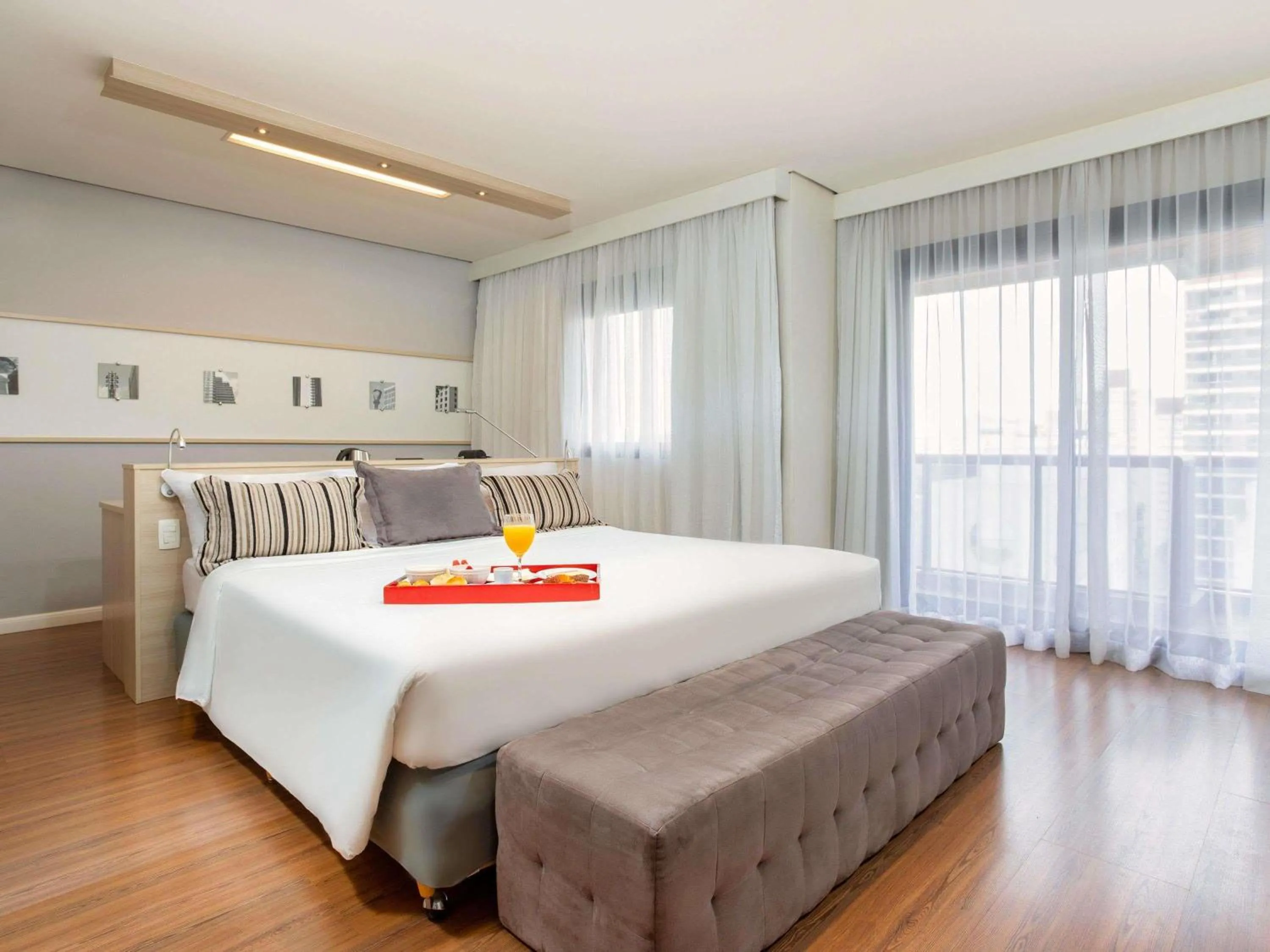 Bedroom, Bed in Mercure Sao Paulo Pamplona