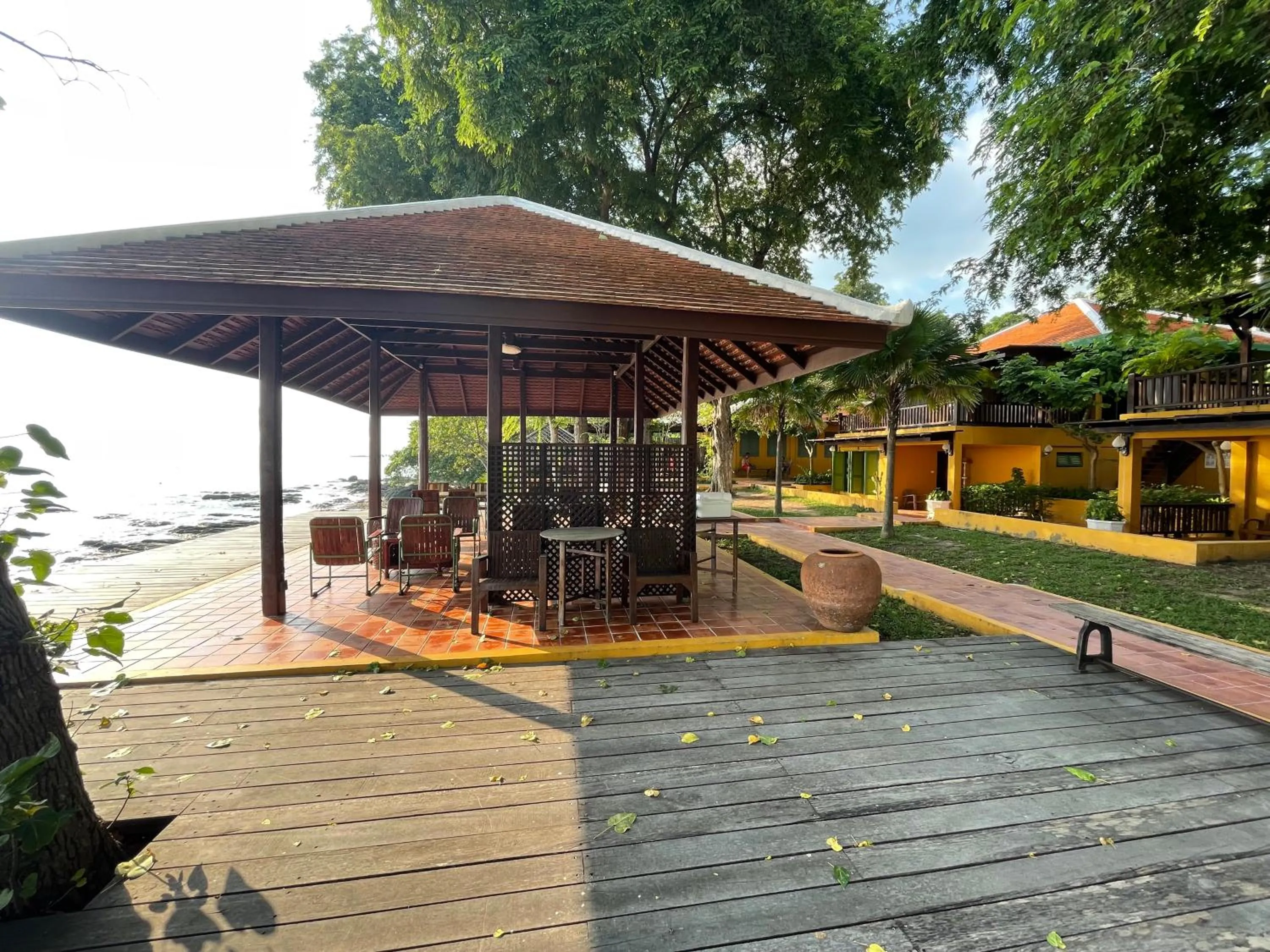 Patio in Phaluai Villa