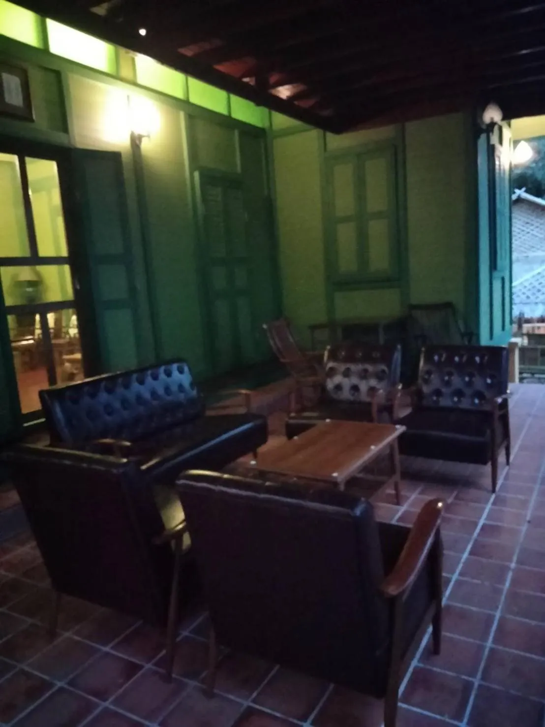 Seating area in Phaluai Villa