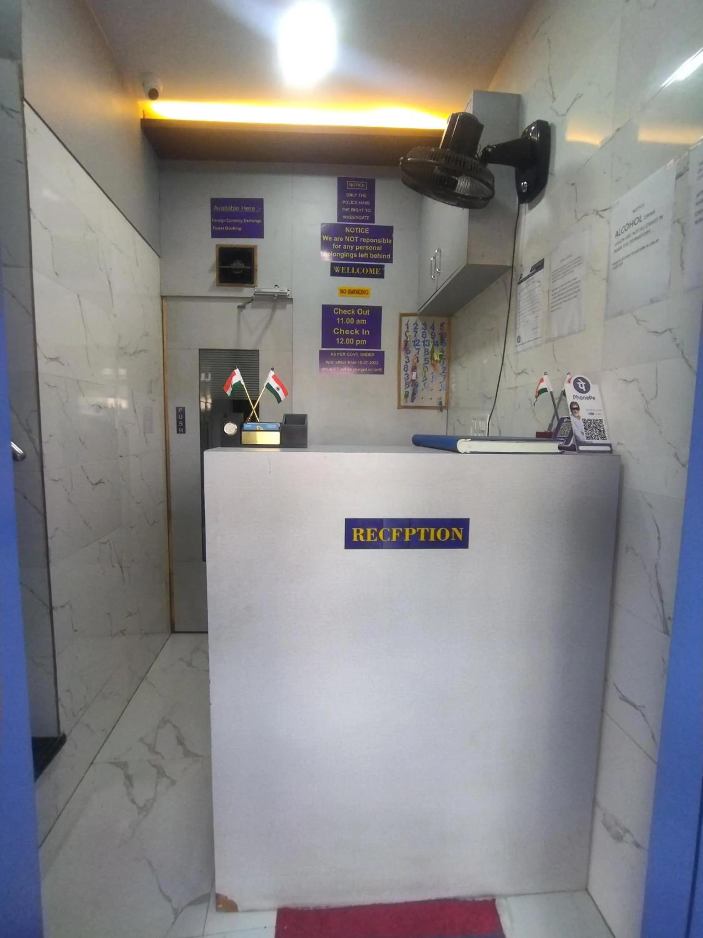 Lobby or reception in Noor Dormitory Sakinaka