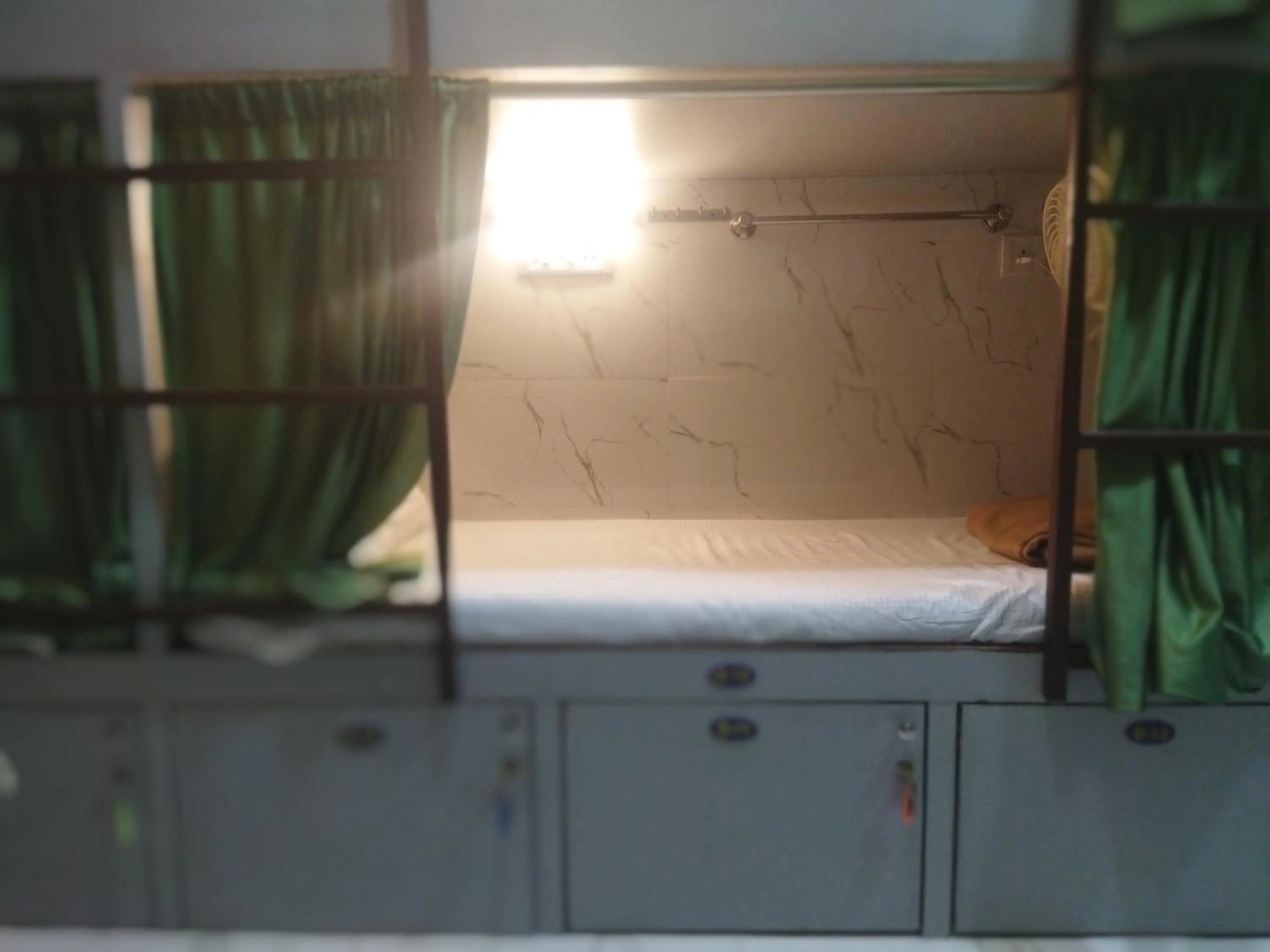 Bed in Noor Dormitory Sakinaka