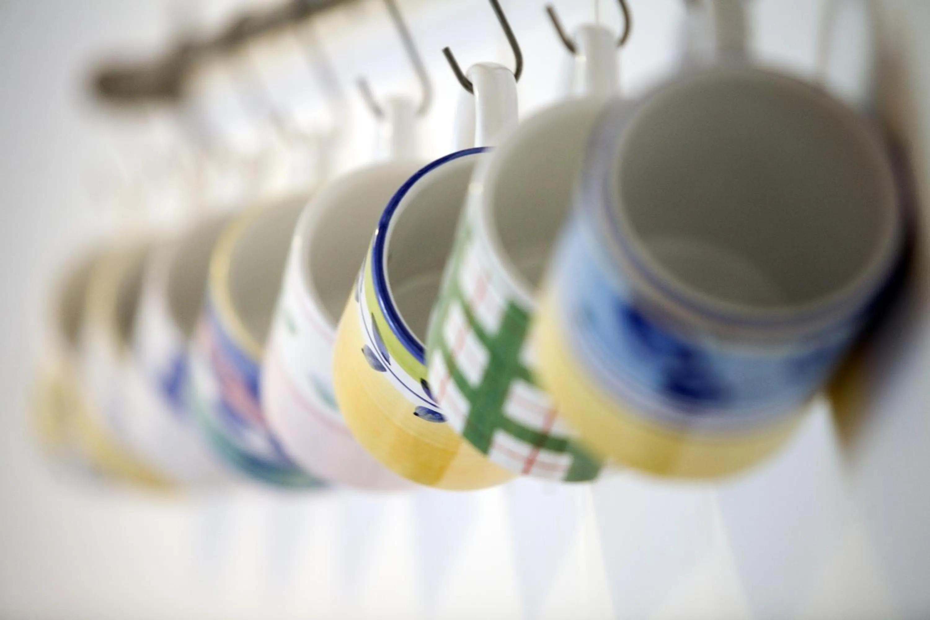 Communal kitchen in B&B La Gatta Bianca