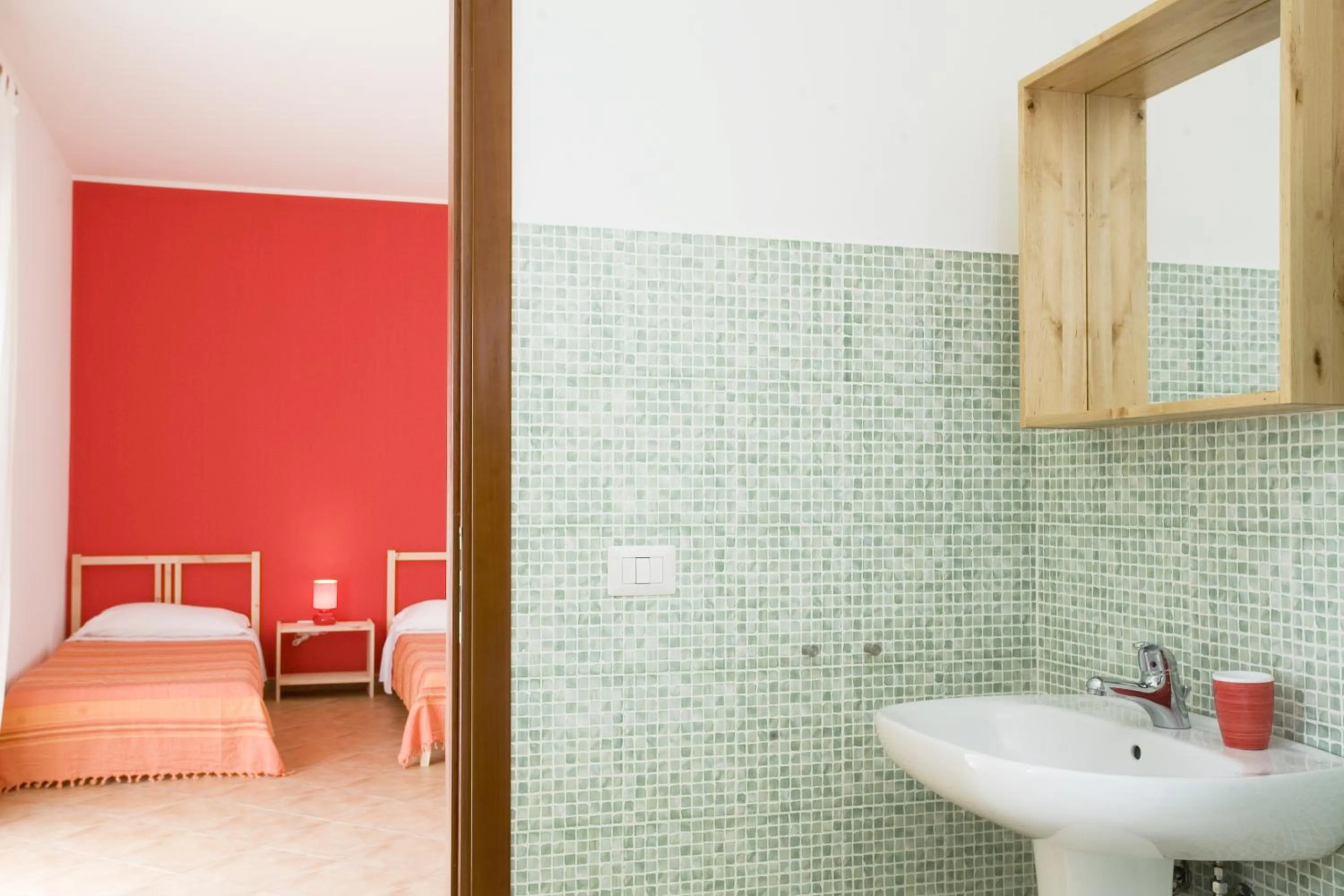 Bed in B&B La Gatta Bianca