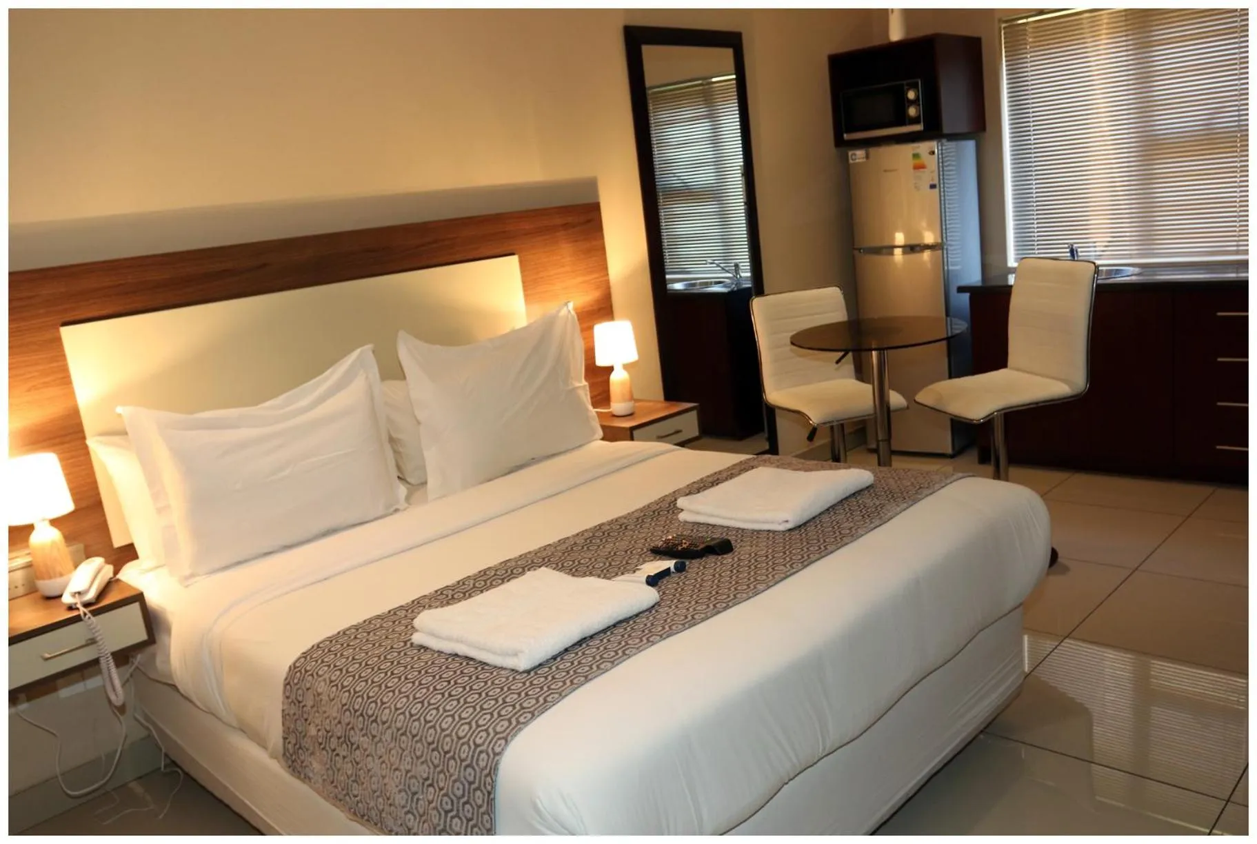 Bed in Eagle Nest Luxury Accommodation