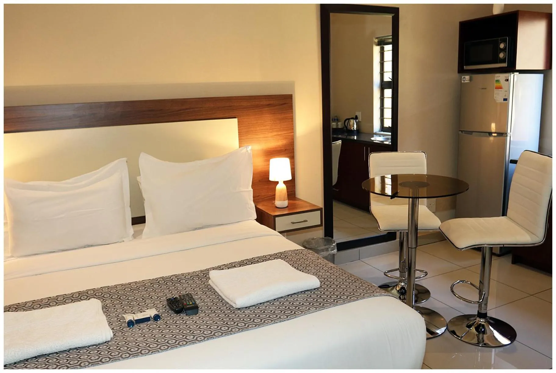 Bed in Eagle Nest Luxury Accommodation