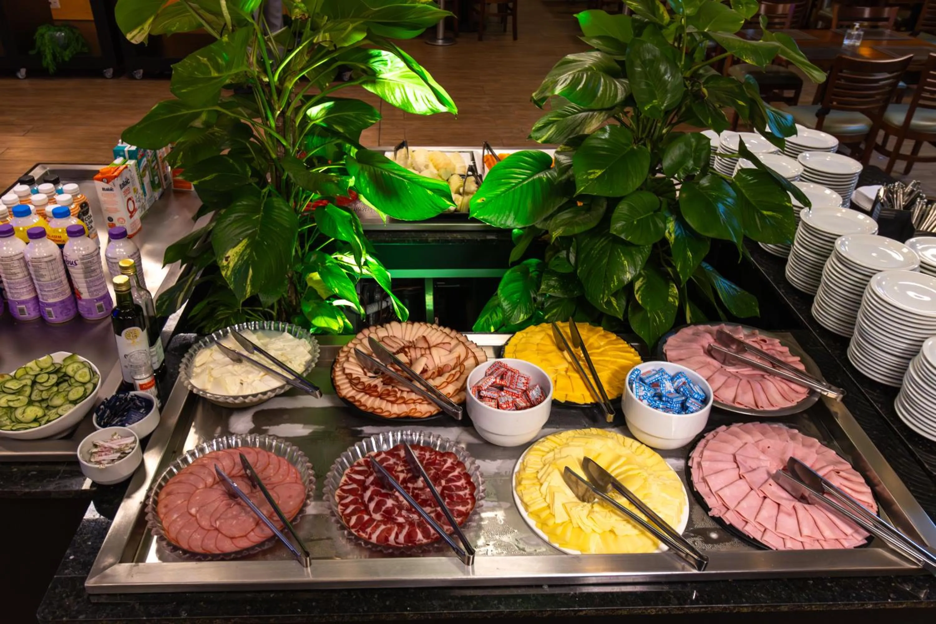 Buffet breakfast in Hotel Nacional Inn Jaragua Sao Paulo