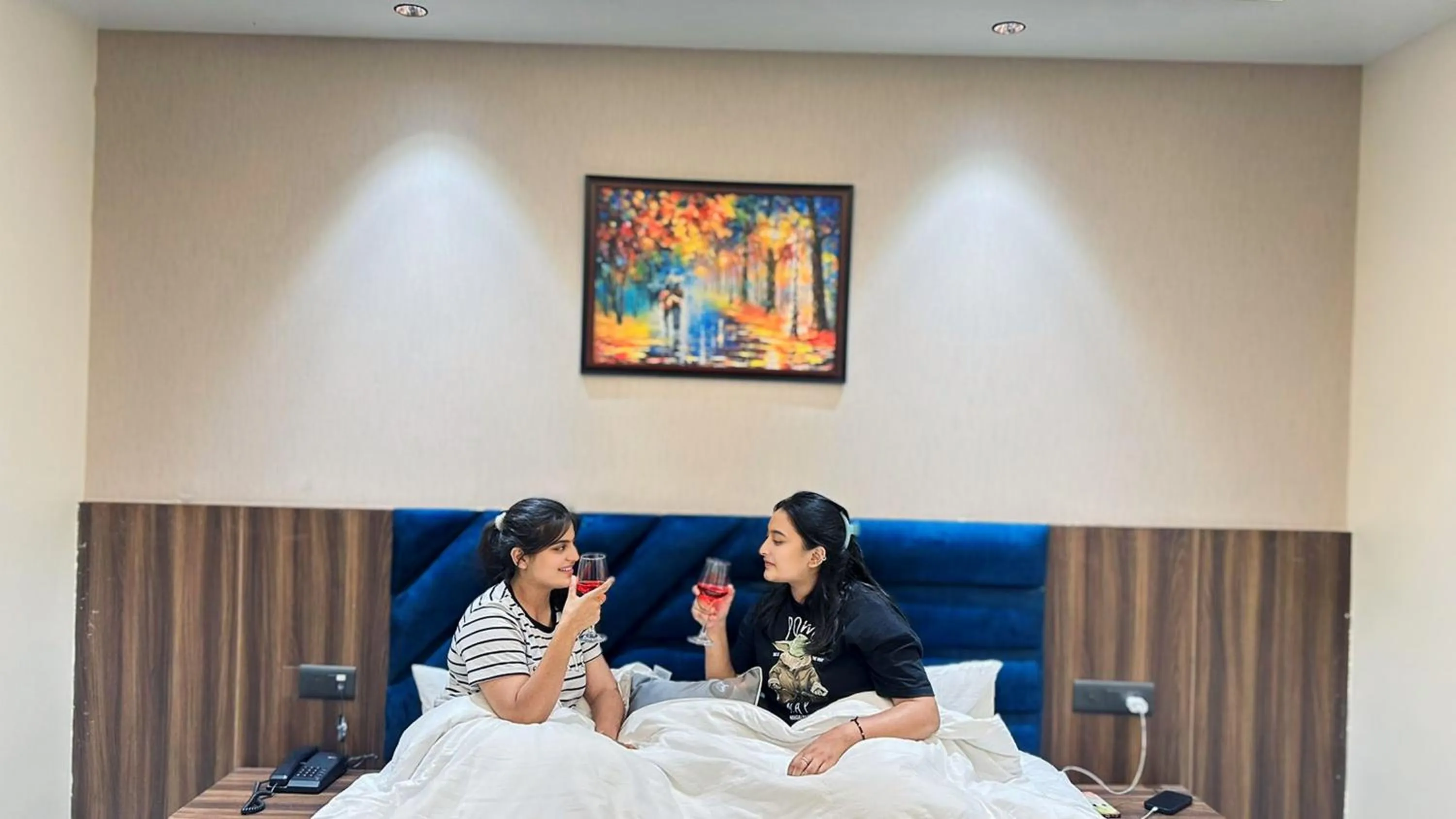 Bed in Raksha Suites & Banquet Greater Noida