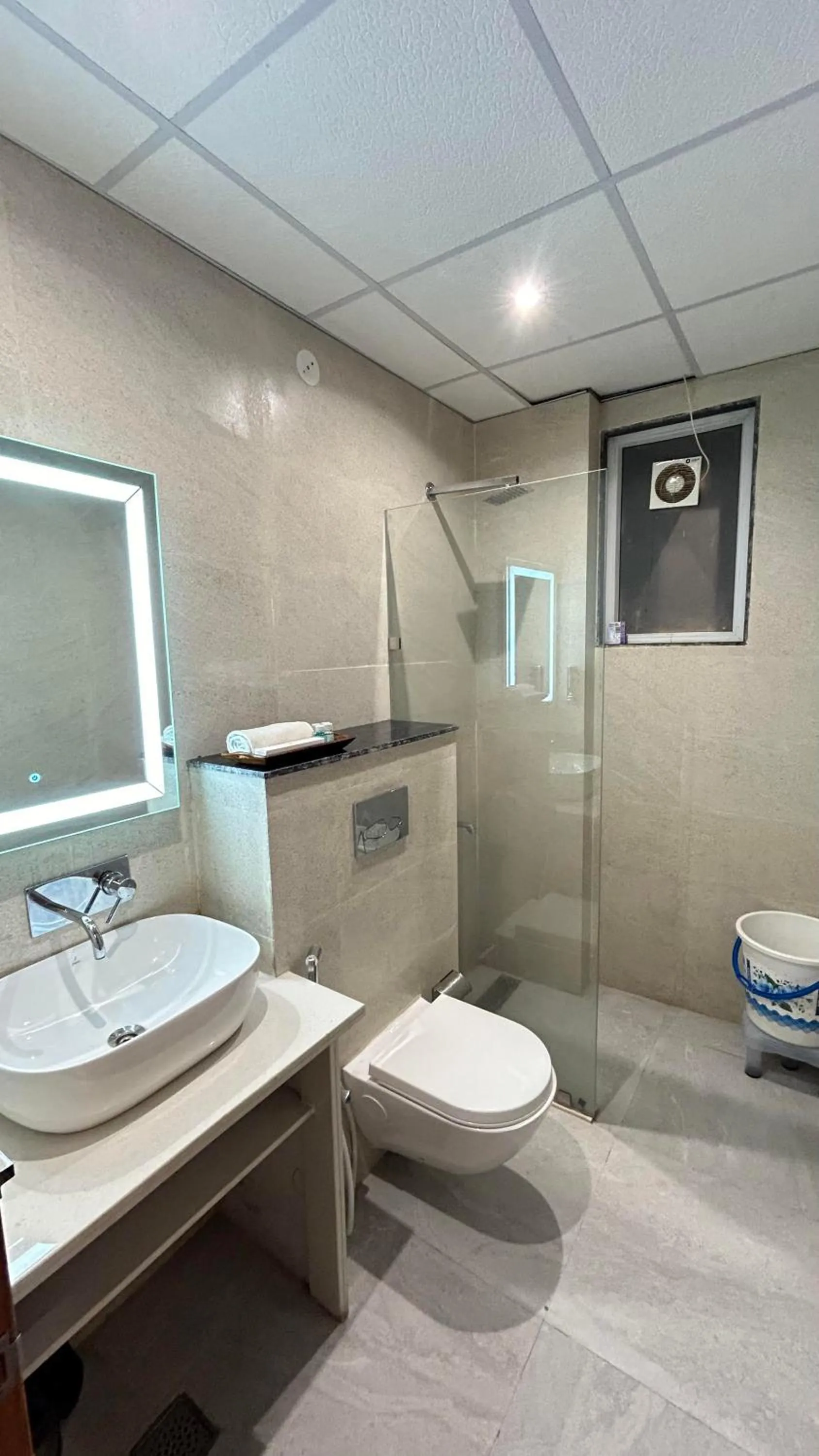 Bathroom in Raksha Suites & Banquet Greater Noida