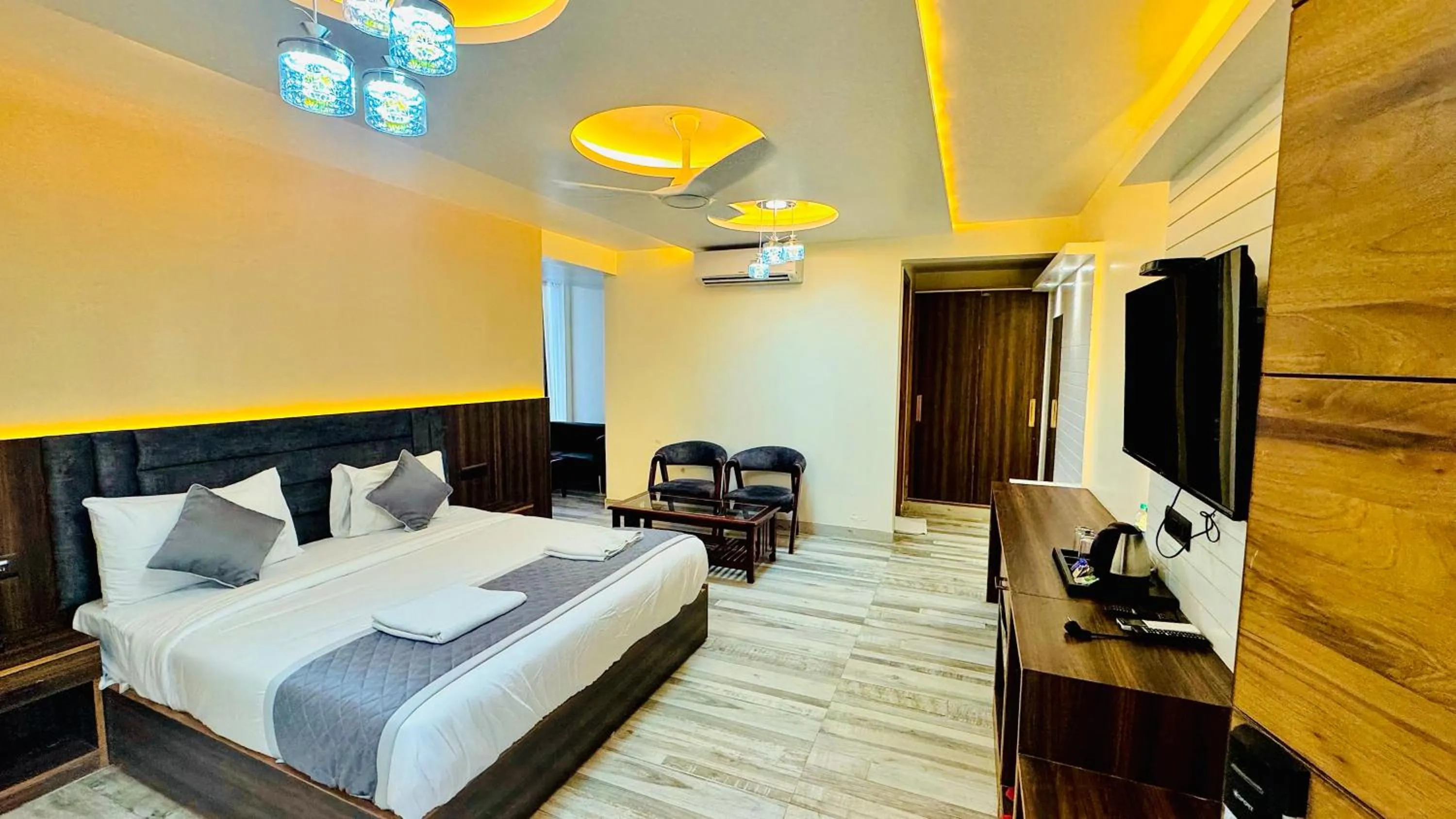 Bed in Raksha Suites & Banquet Greater Noida