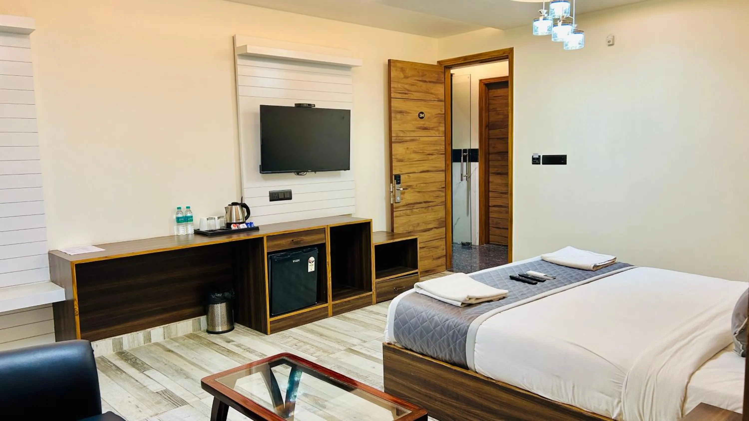 Bed in Raksha Suites & Banquet Greater Noida