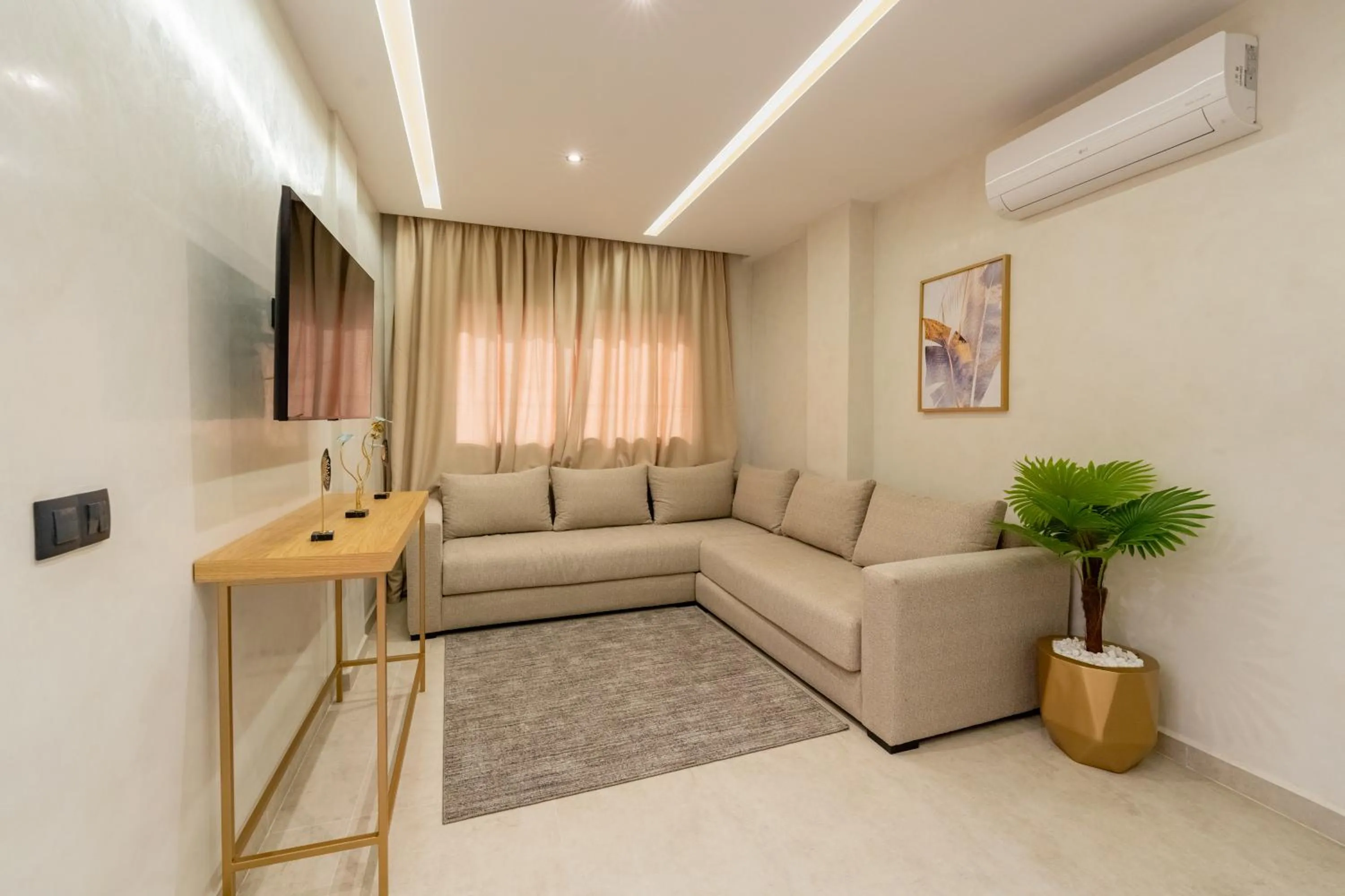 Living room in Appart Hôtel Rambla